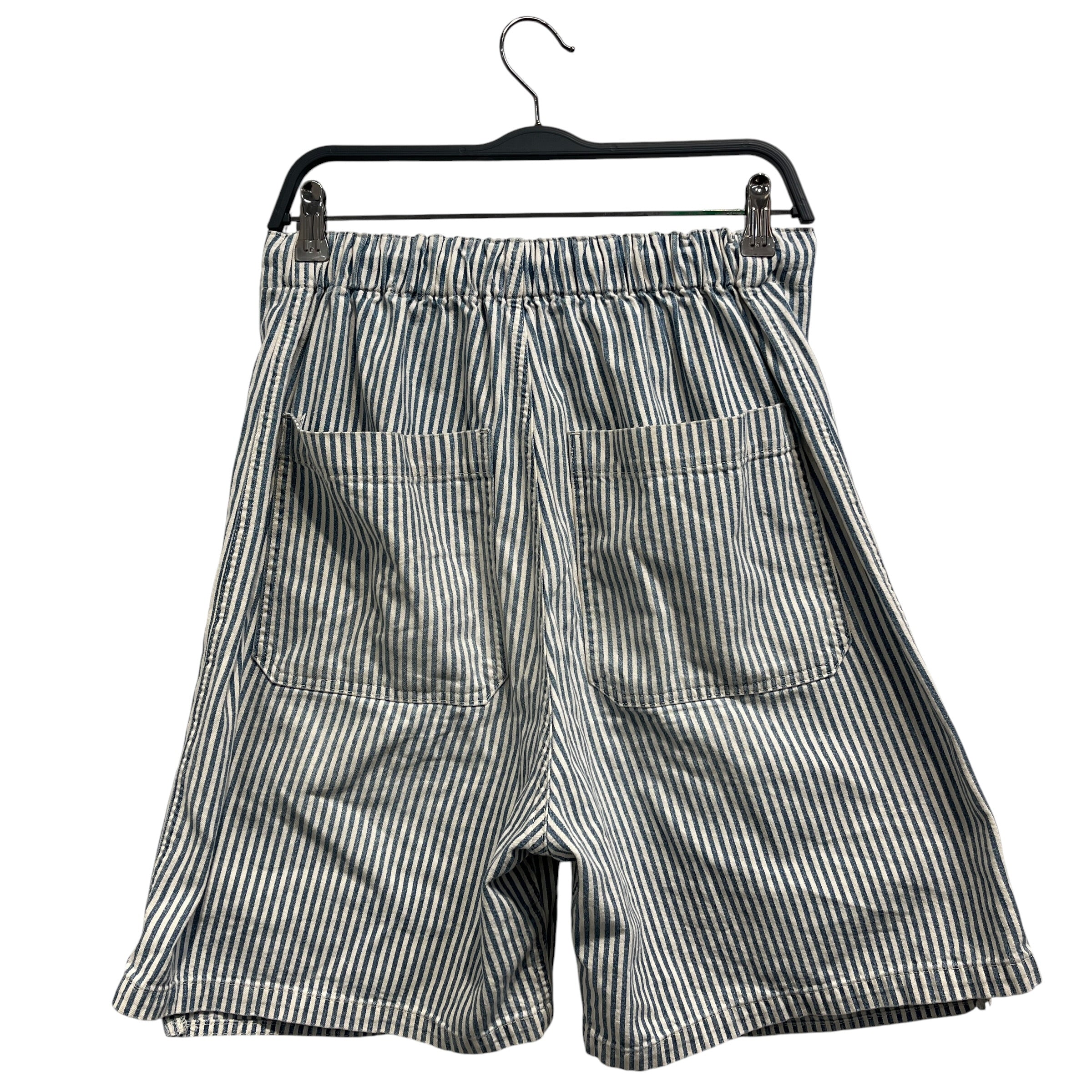 KAPITAL/Shorts/3/Cotton/WHT/Stripe/Hickory Stripe Easy Shorts view 2
