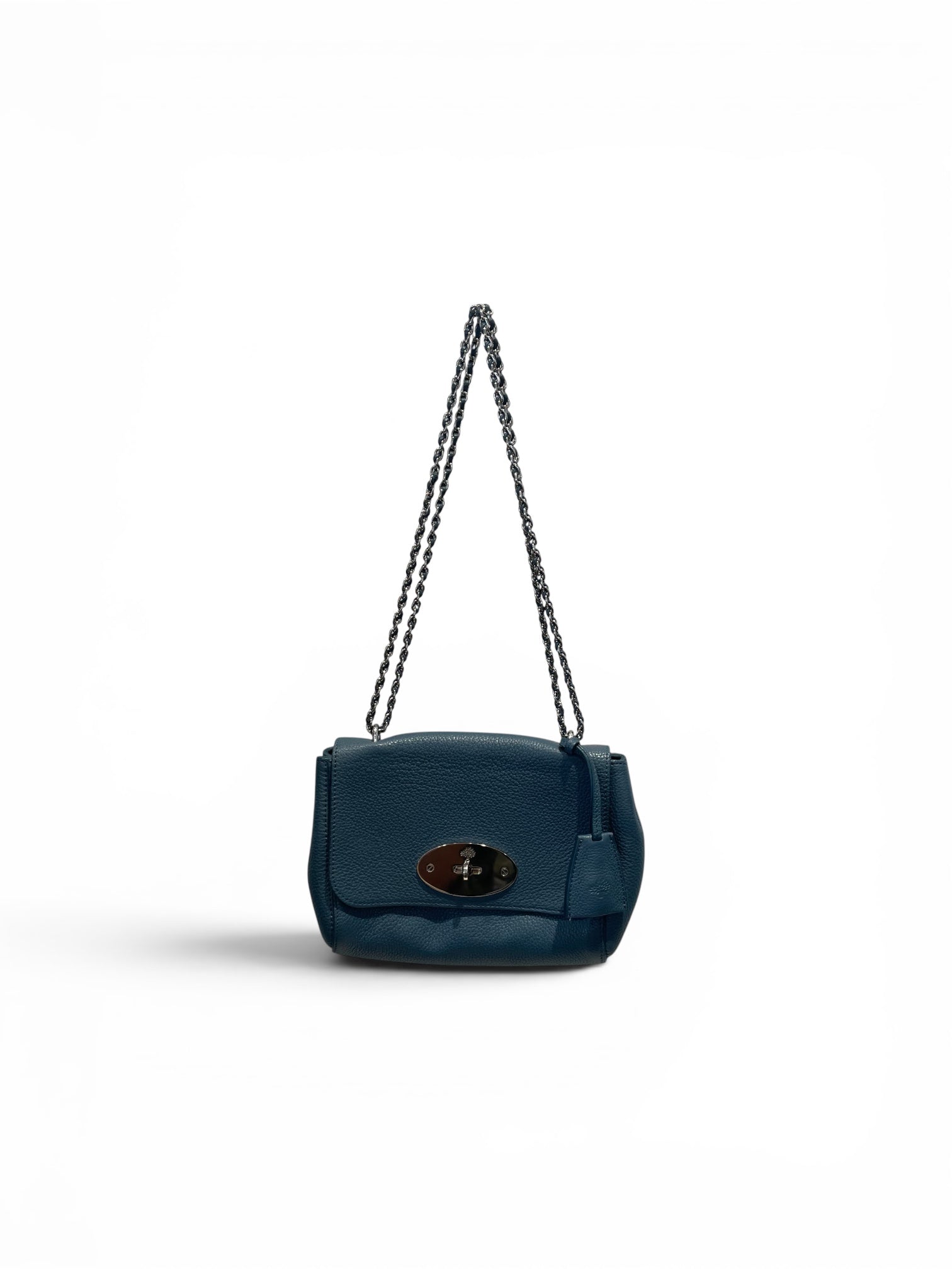MULBERRY/Hand Bag/Leather/BLU/Turn Lock view 1