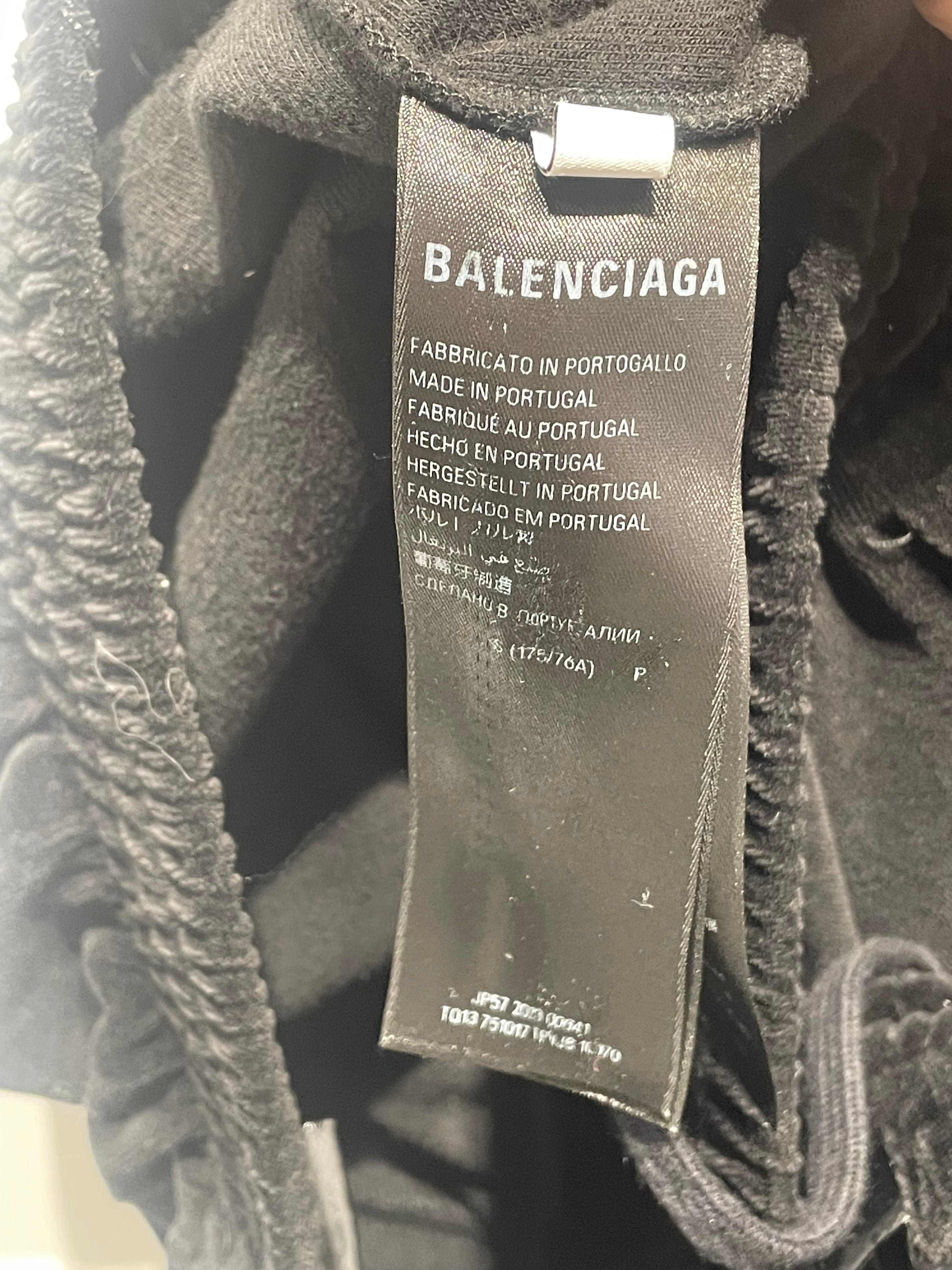 BALENCIAGA/Pants/S/Velour/BLK/Political Campaign view 4
