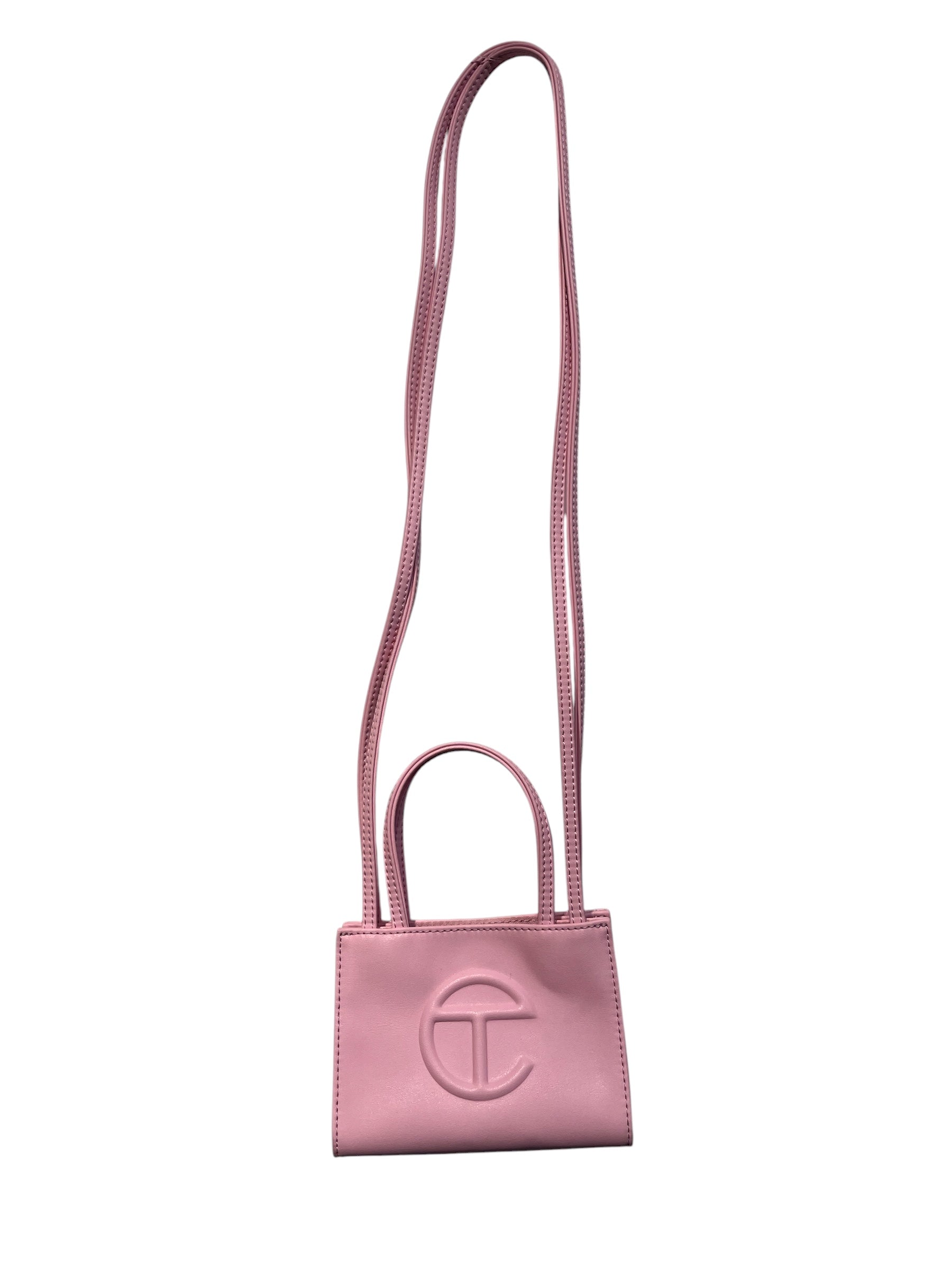 Telfar/Tote Bag/Leather/PNK/ view 1