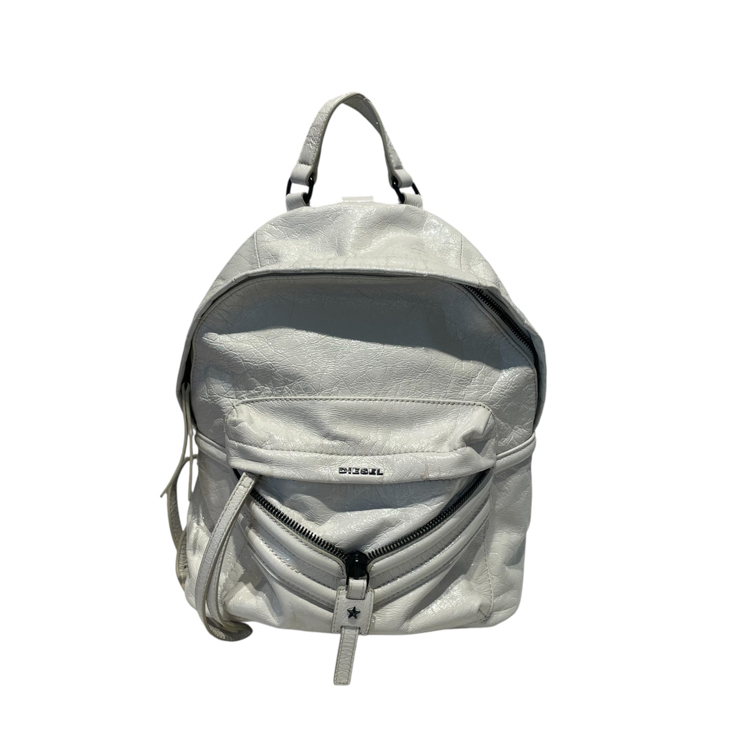 DIESEL/Backpack/Leather/WHT/le zipper – 2nd STREET USA
