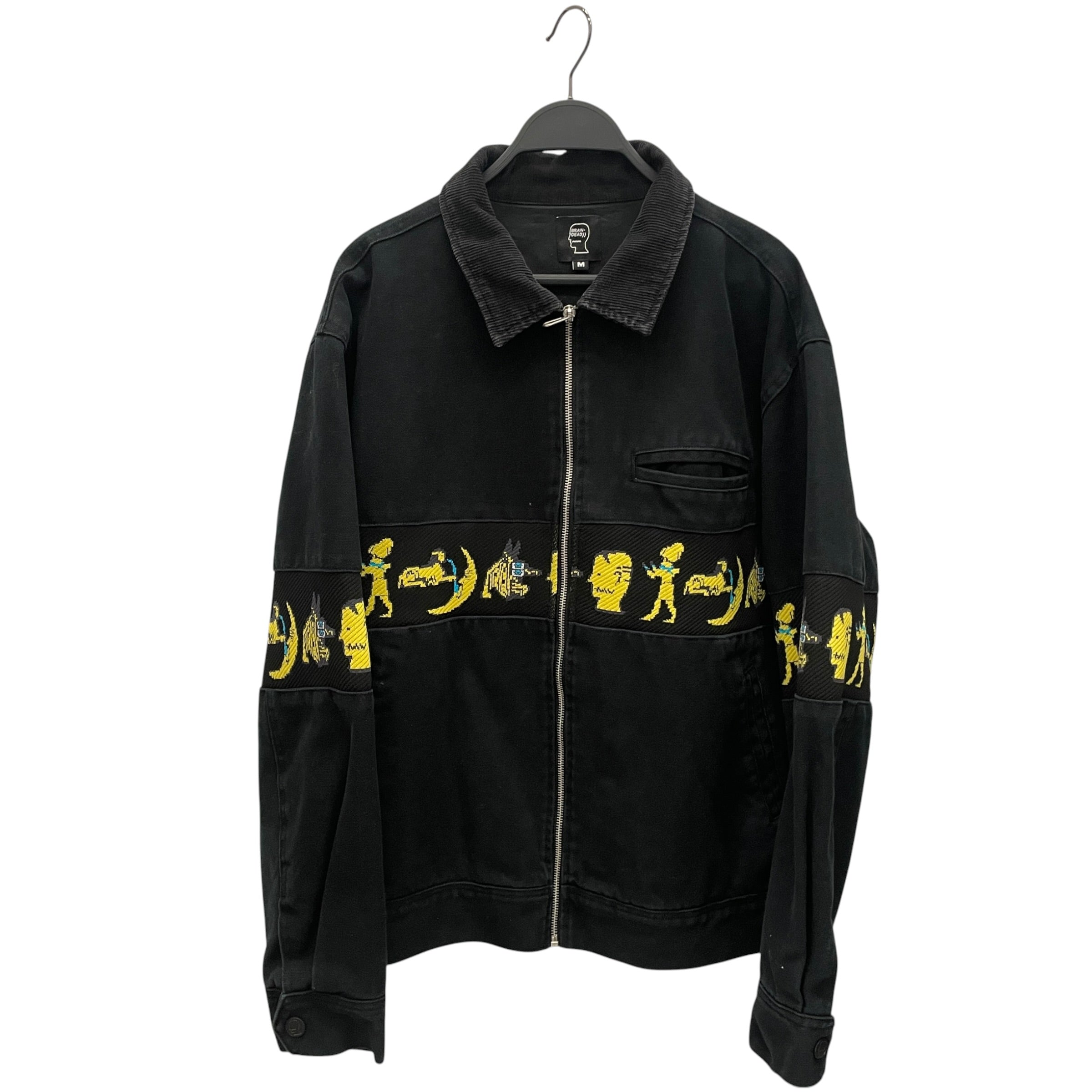 Brain Dead/Jacket/M/Cotton/BLK/Graphic/EGYPTIAN CANVAS view 1