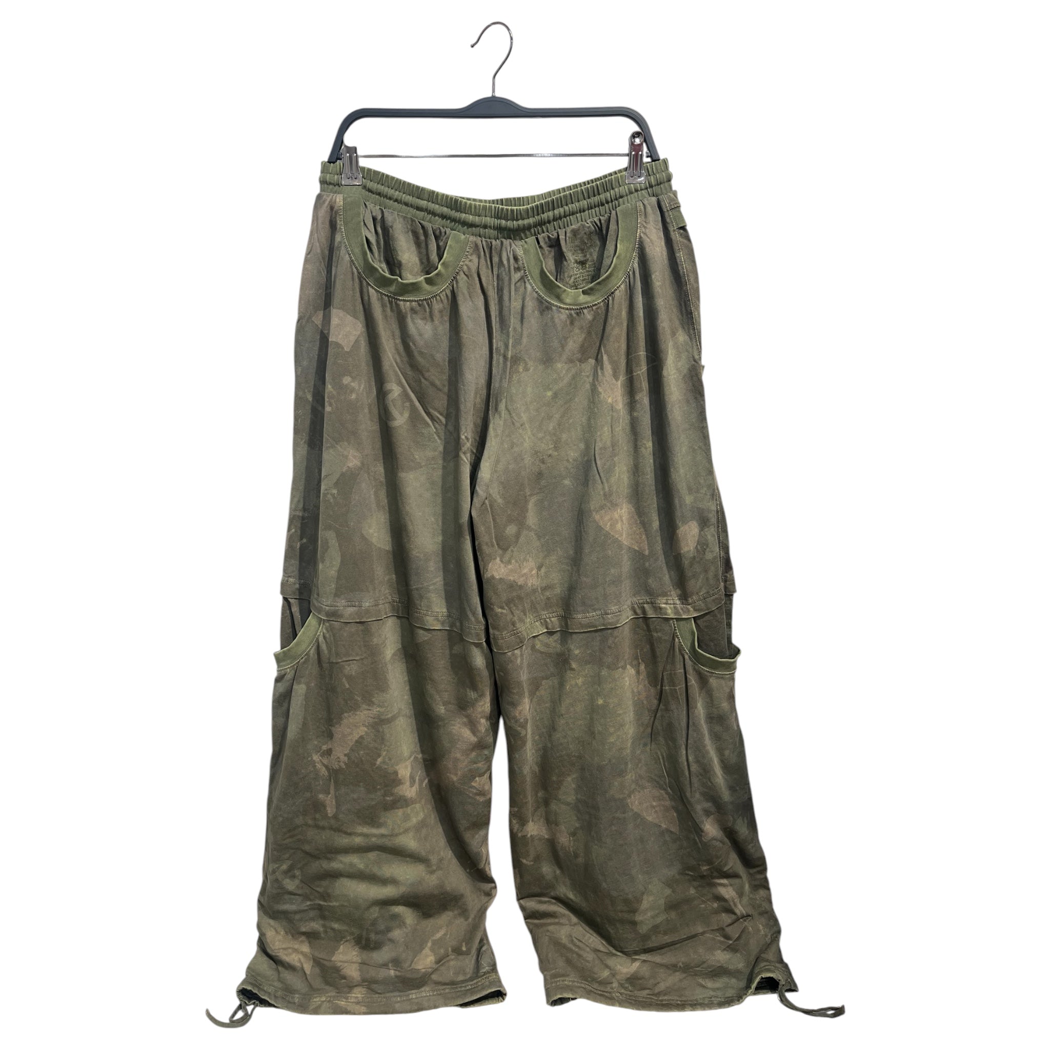 Telfar/Pants/M/Cotton/GRN/Camouflage/CAMO T-SHIRT BOMBER PANT view 2