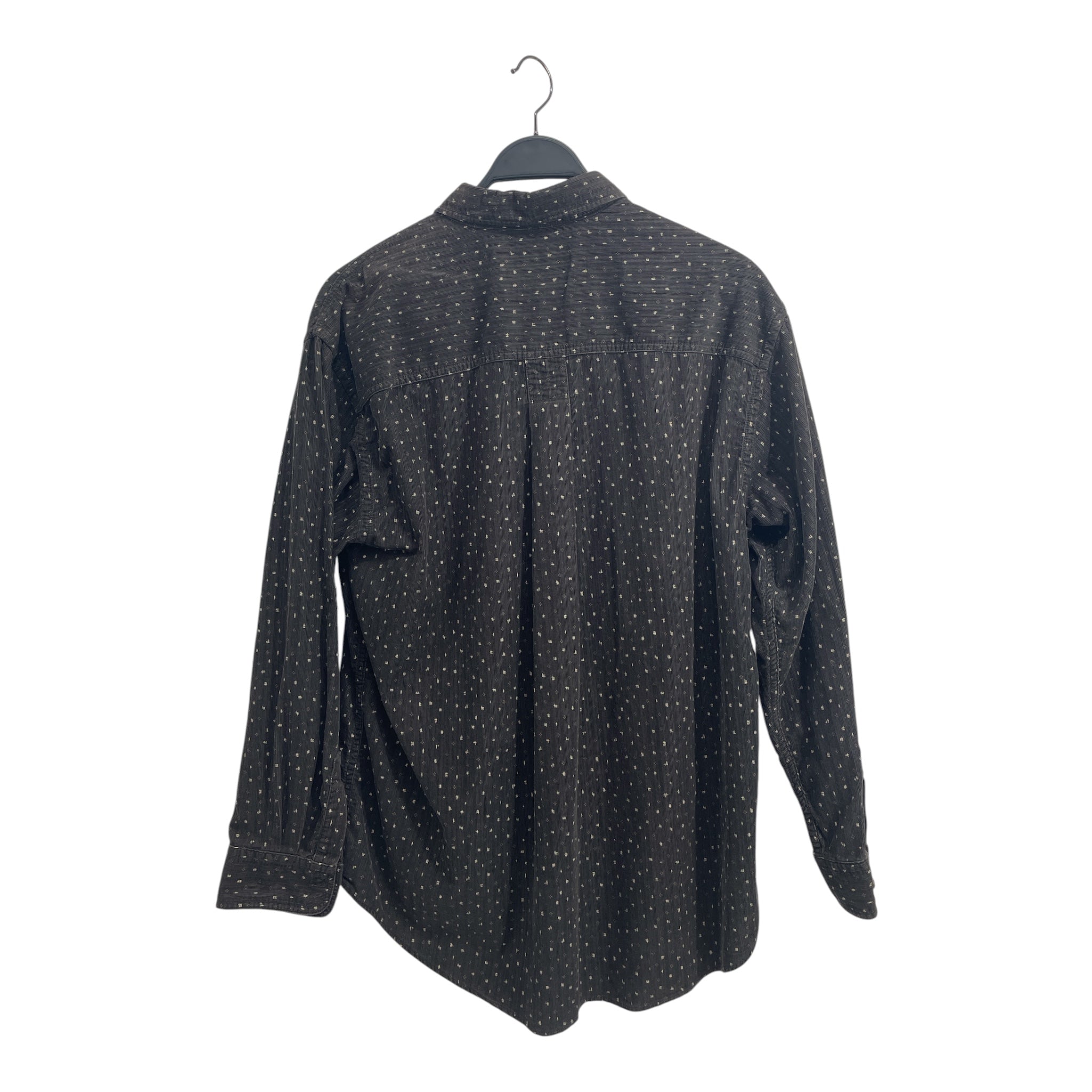 KANSAI YAMAMOTO/LS Shirt/L/Cotton/BLK/Polka Dot/CORDUROYMIRCO- DOTS view 2