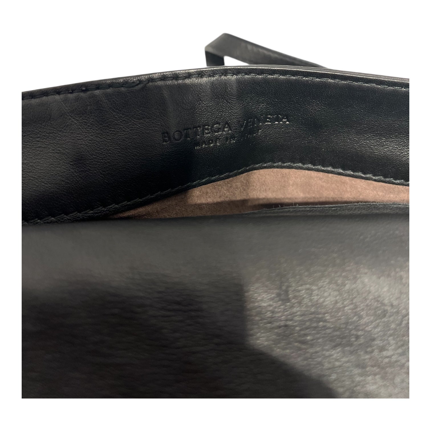 BOTTEGA VENETA/Cross Body Bag/All Over Print/BLK/ view 5