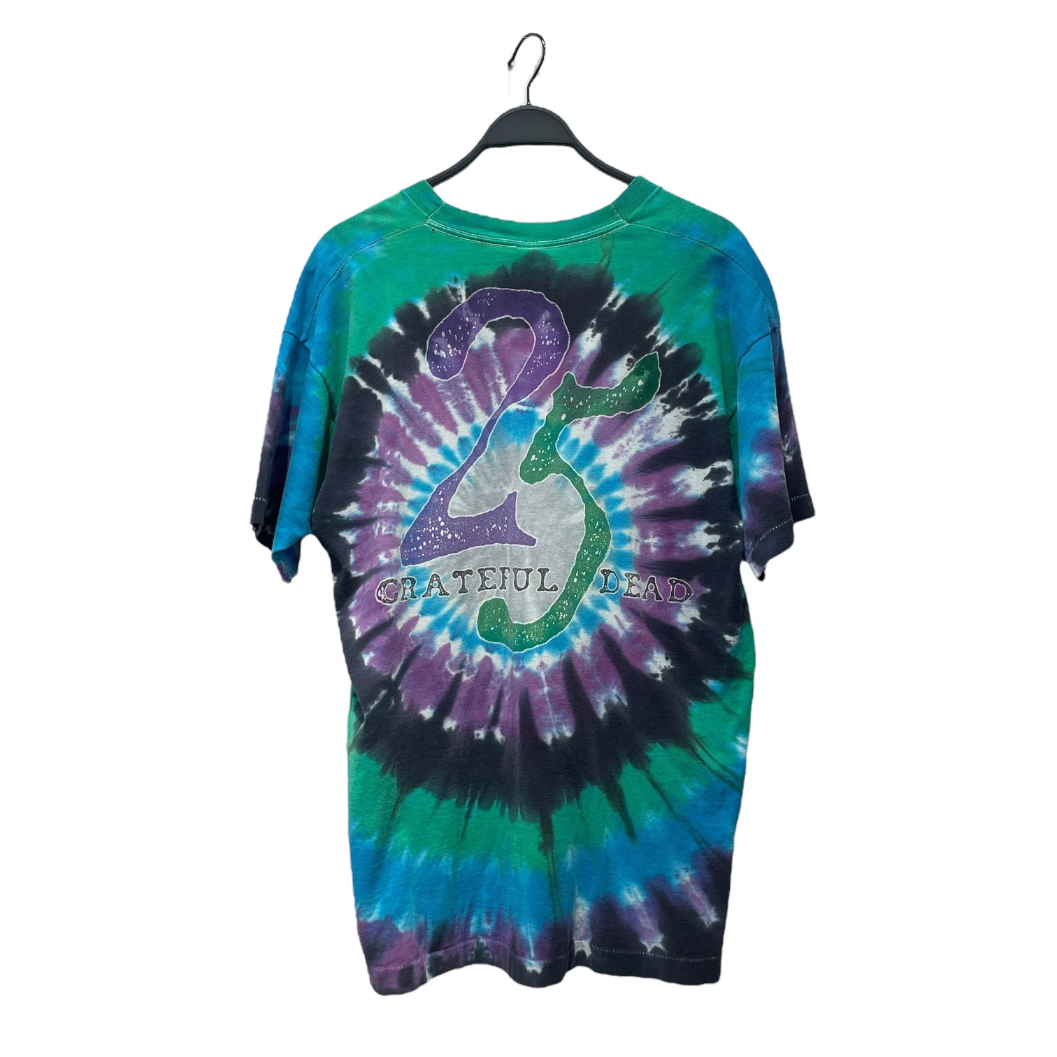 Vintage/T-Shirt/XL/Cotton/MLT/All Over Print/TYE DYE 1990 GREATFUL DEAD 25 view 2
