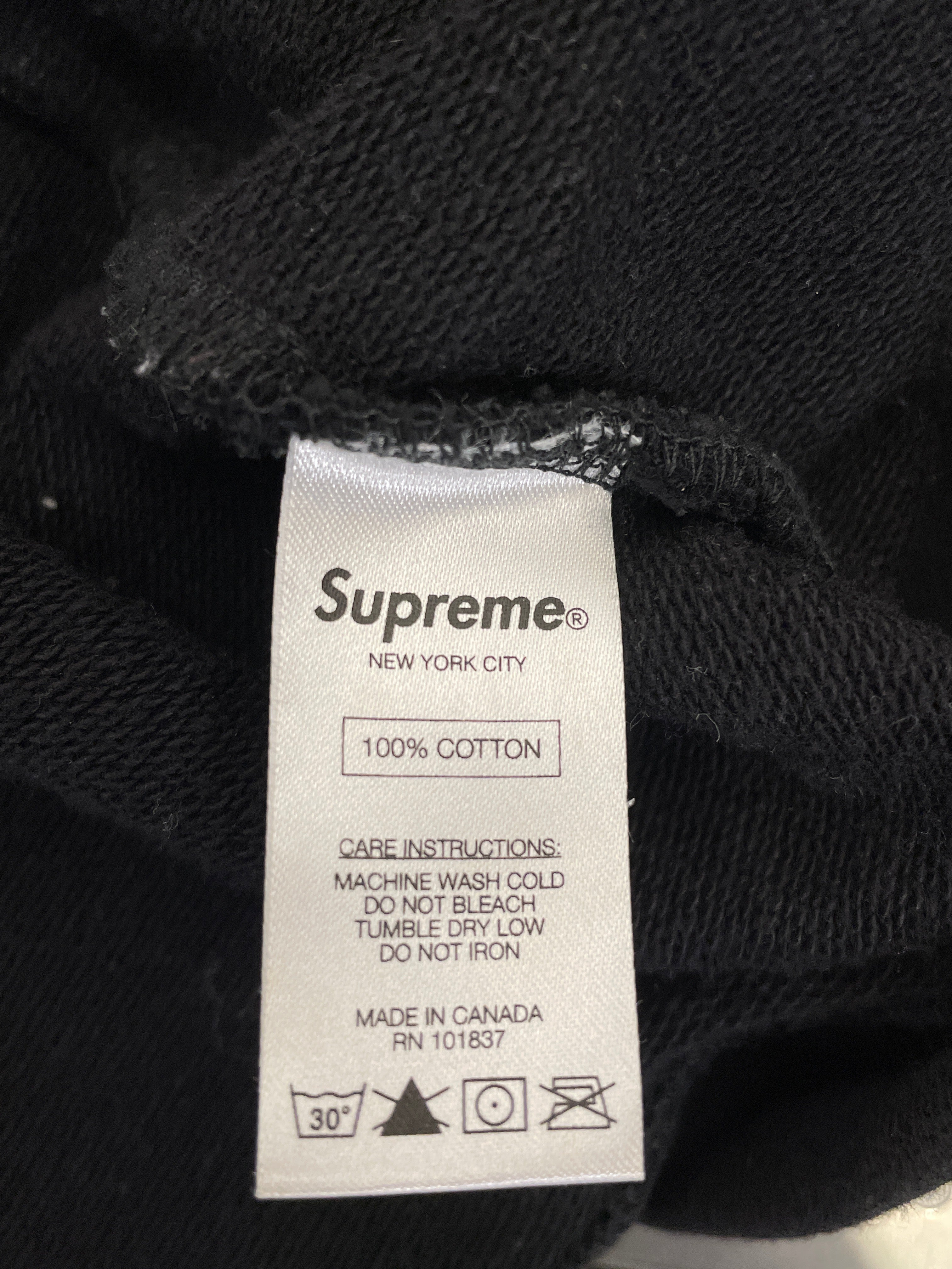 Supreme/Sweatshirt/M/Cotton/BLK/Zip Turtleneck view 4