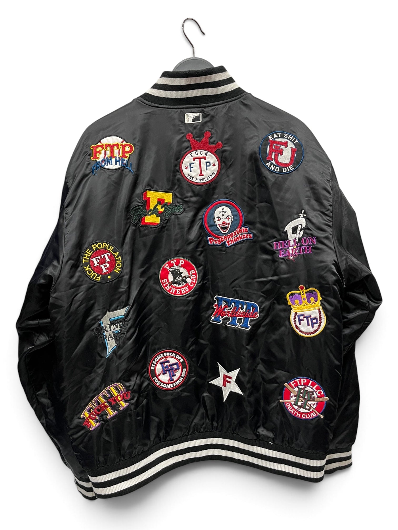 FTP/Pants/L/Cotton/BLK/ftp track pants view 2