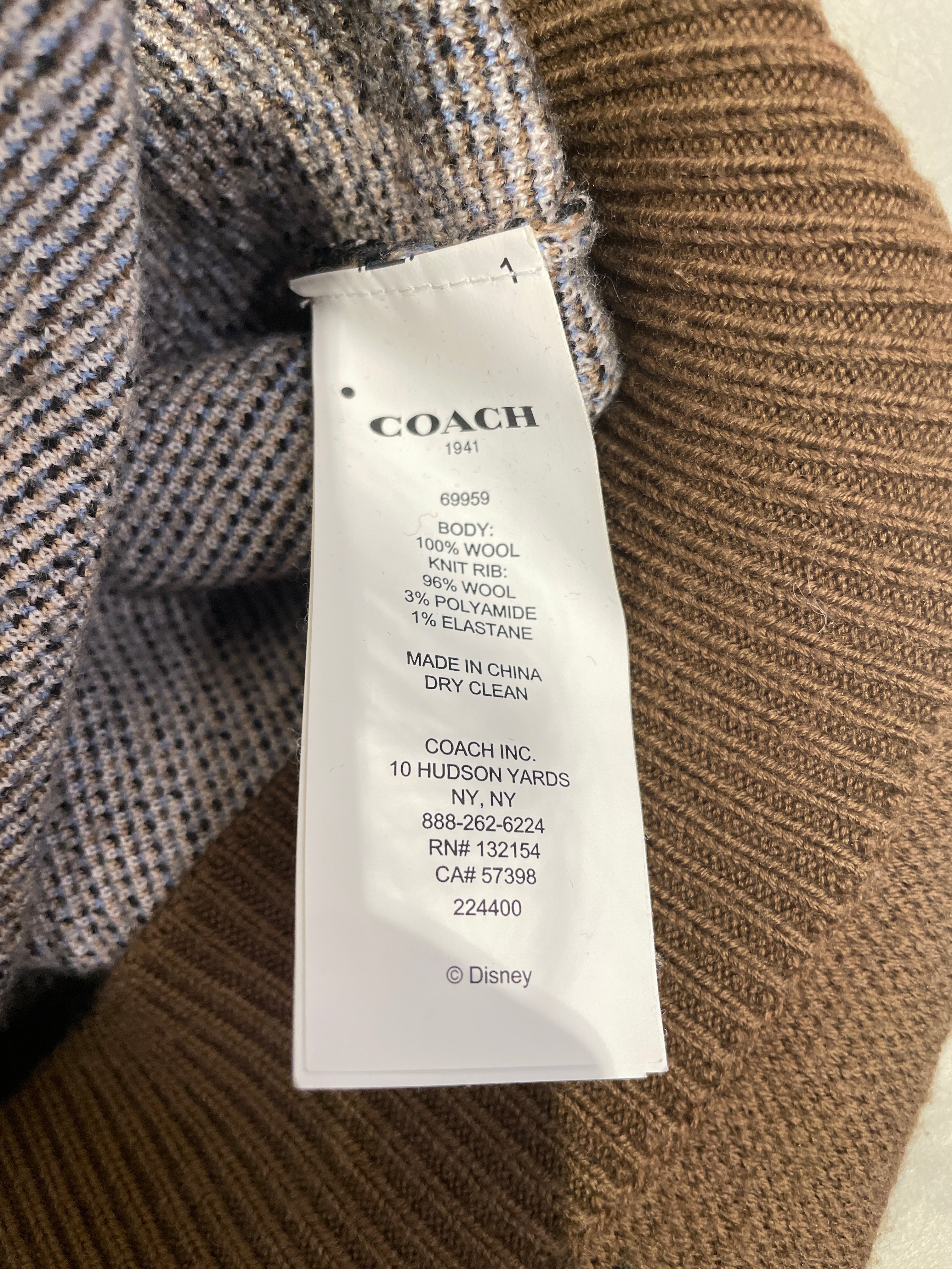 COACH/Sweater/M/Wool/BRW/Disney x Coach Dumbo Sweater view 4