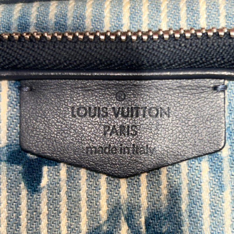 LOUIS VUITTON/Cross Body Bag/OS/Stripe/BLU/Hickory Stripes Watercolor
