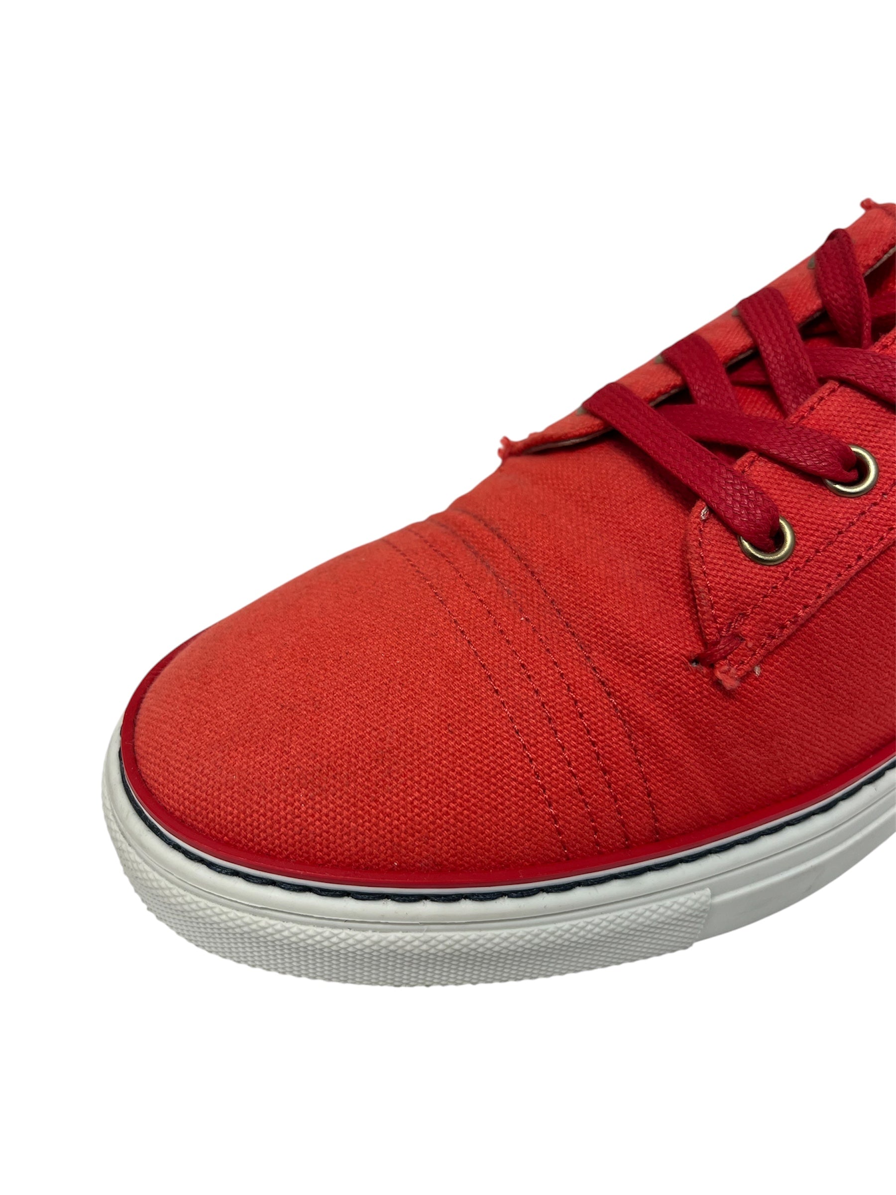 THOM BROWNE. NEW YORK/Low-Sneakers/US 7/Cotton/RED/ view 6