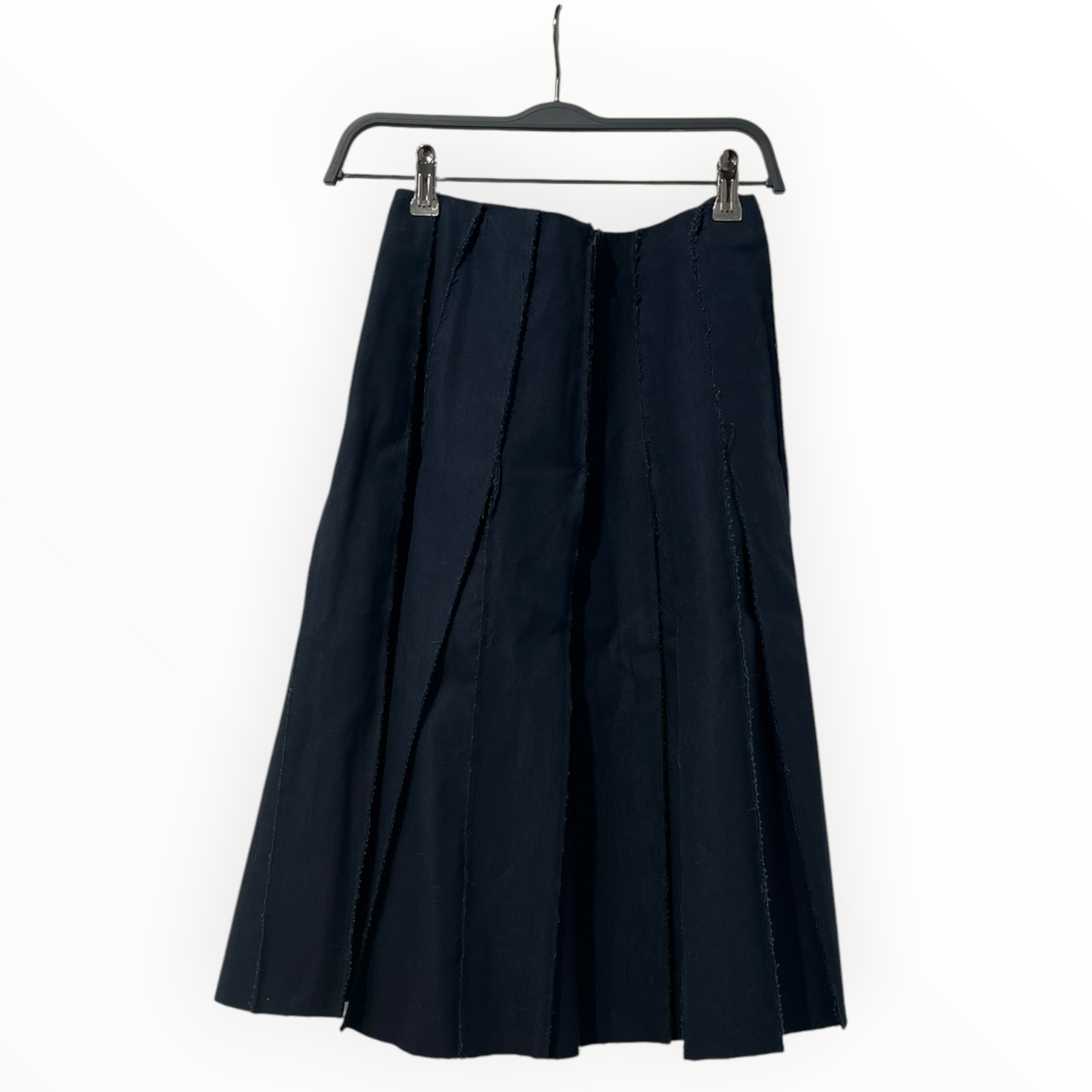 JW ANDERSON(J.W.ANDERSON)/Long Skirt/6/Cotton/NVY/Maxi Length/PLEATED SKIRT view 2