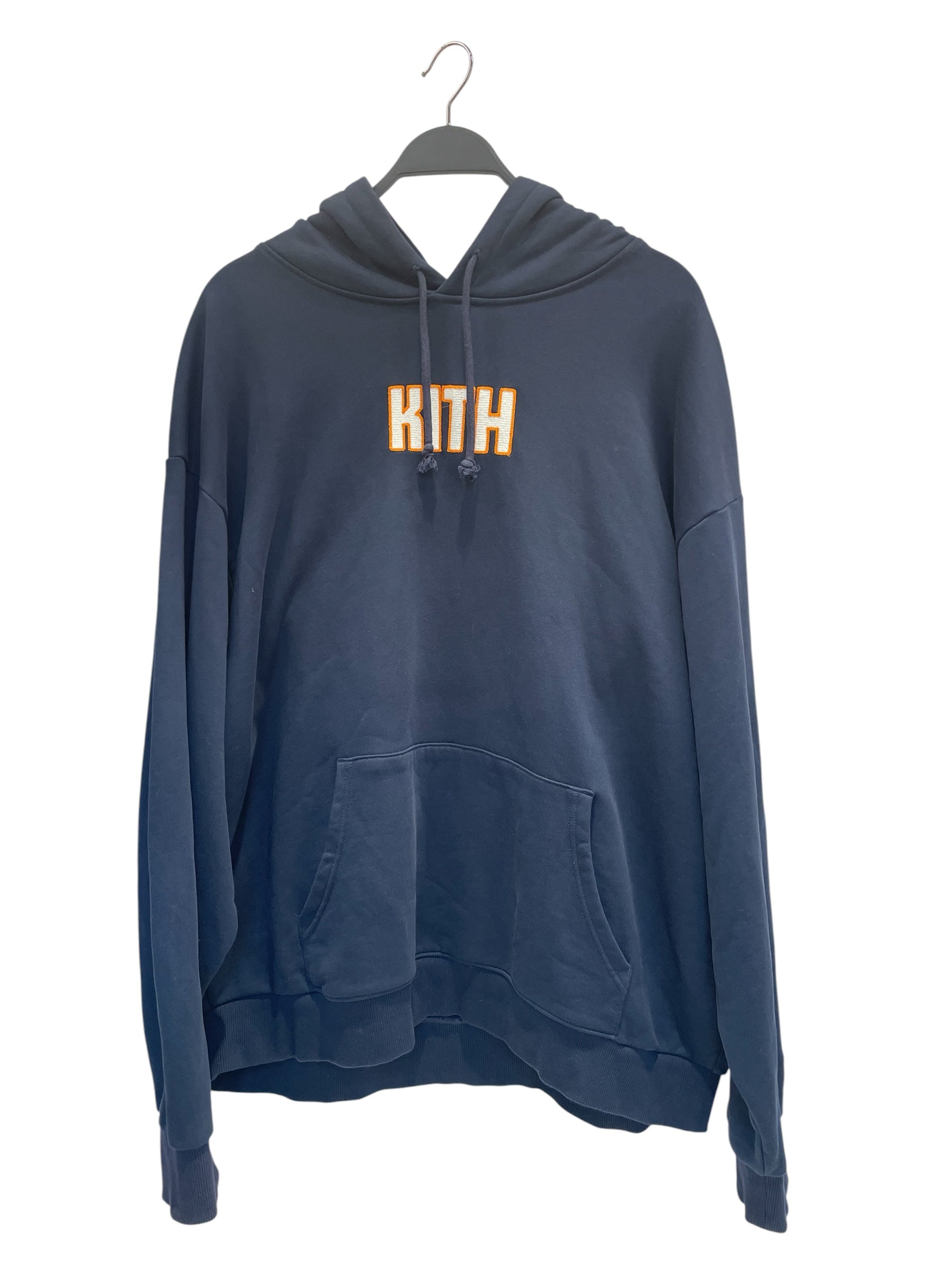 KITH/Hoodie/XXL/Cotton/NVY/knicks/org ball wings/yel ny view 1