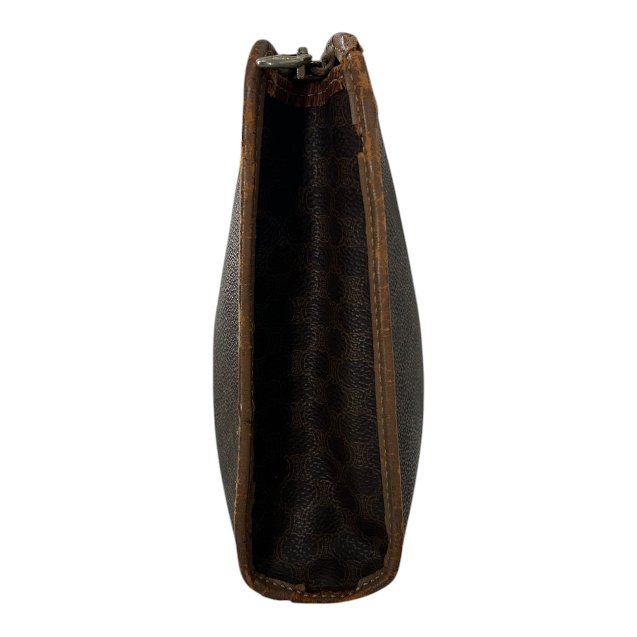 CELINE/Clutch Bag/Monogram/Leather/CML/2 POCKET CLUTCH view 4