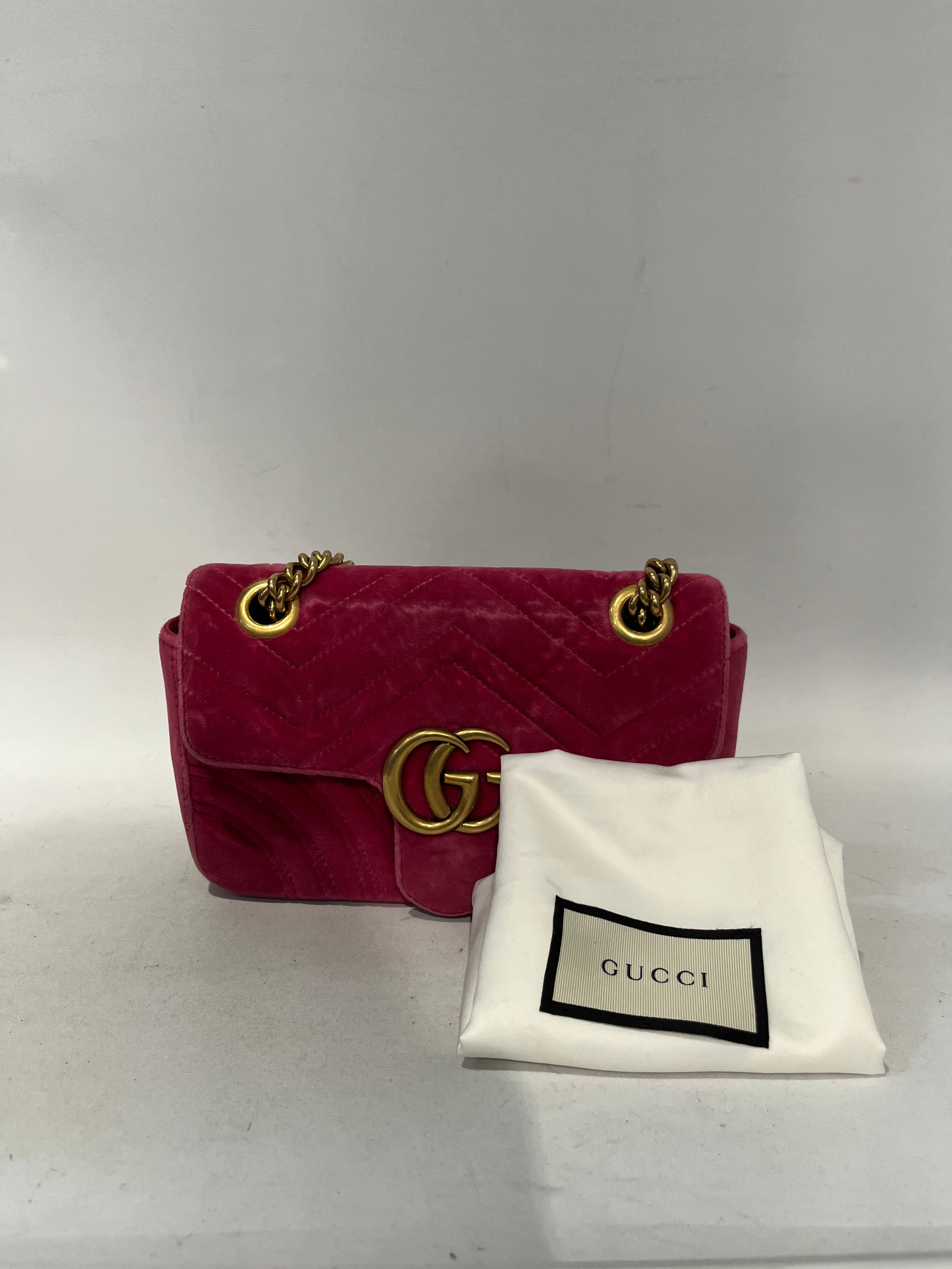 GUCCI/Hand Bag/Silk/PNK/fix view 3