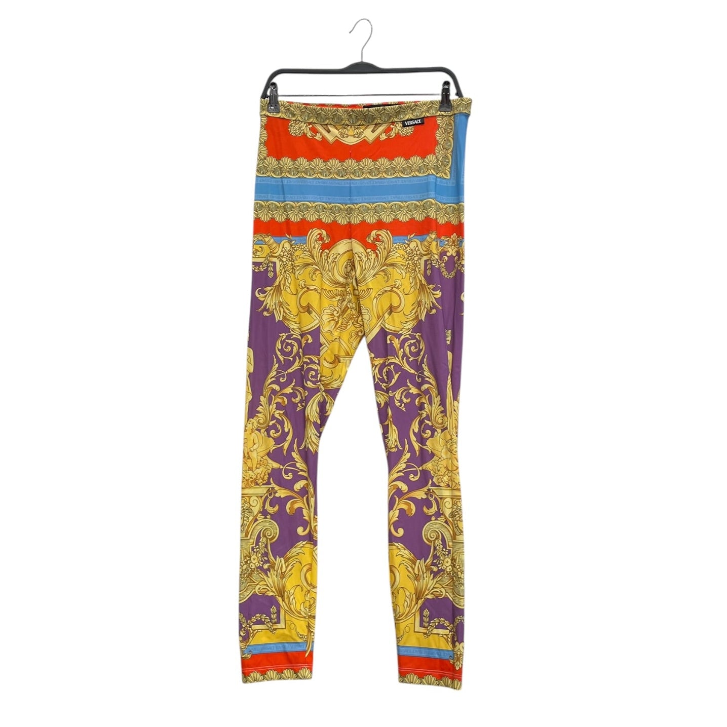 VERSACE/Skinny Pants/46/All Over Print/Nylon/MLT/LEGGING view 1