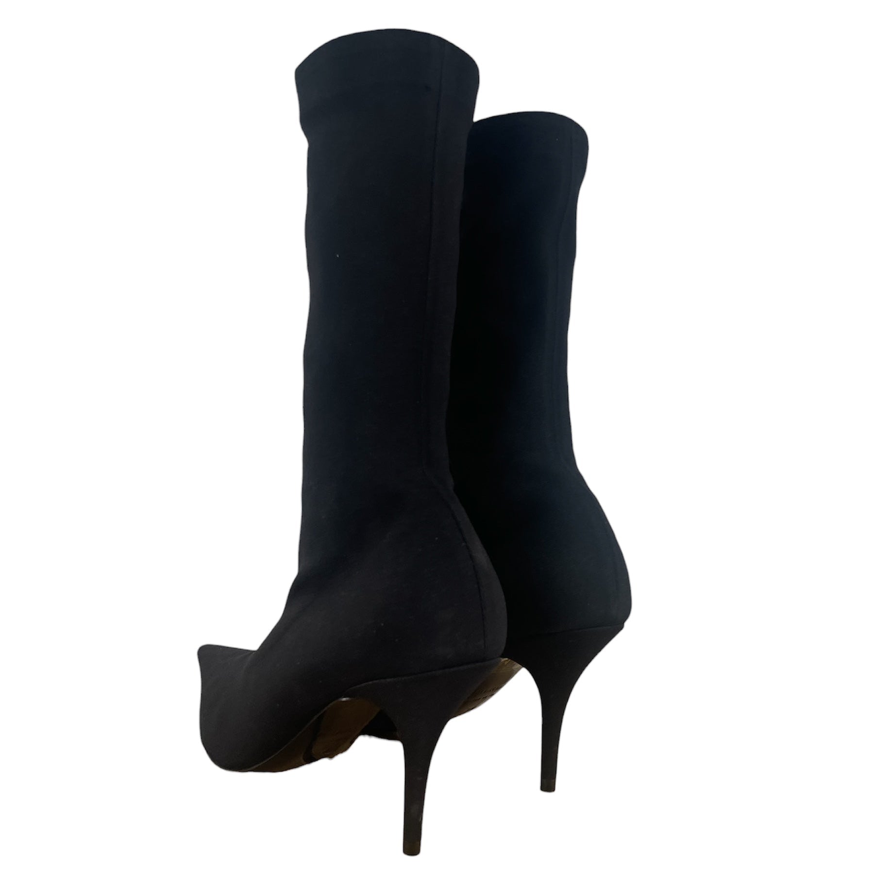 BALENCIAGA/Heels/EU 35/Cotton/BLK/V-Tip/KNIFE CLOTH SOCK MADE IN ITALY view 2