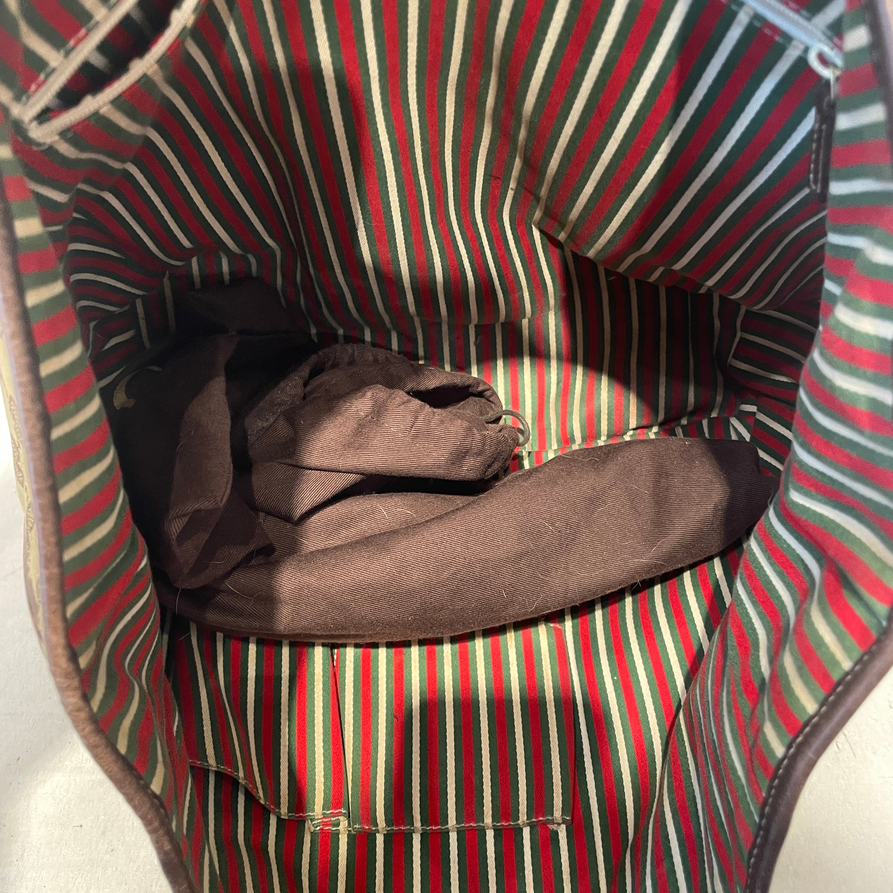 GUCCI/Bag/Monogram/Cotton/BRW/GG CANVAS BRITT view 4