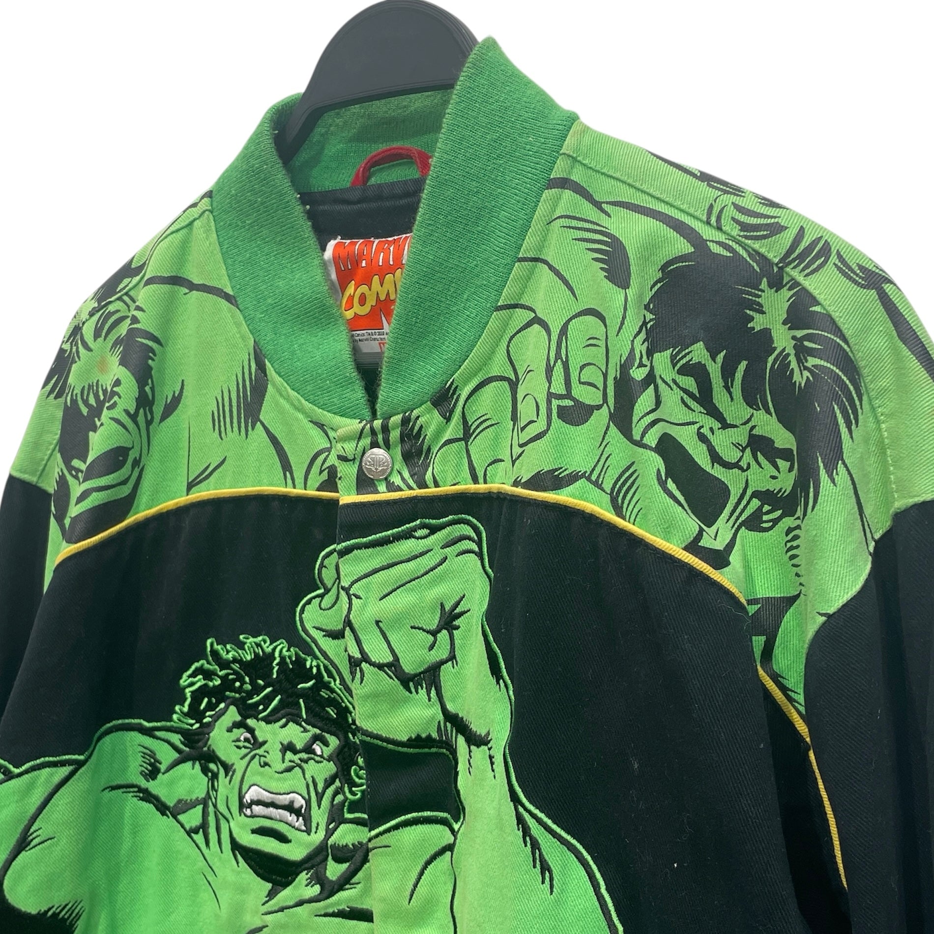 MARVEL/Jacket/XL/Cotton/BLK/All Over Print/HULK view 3
