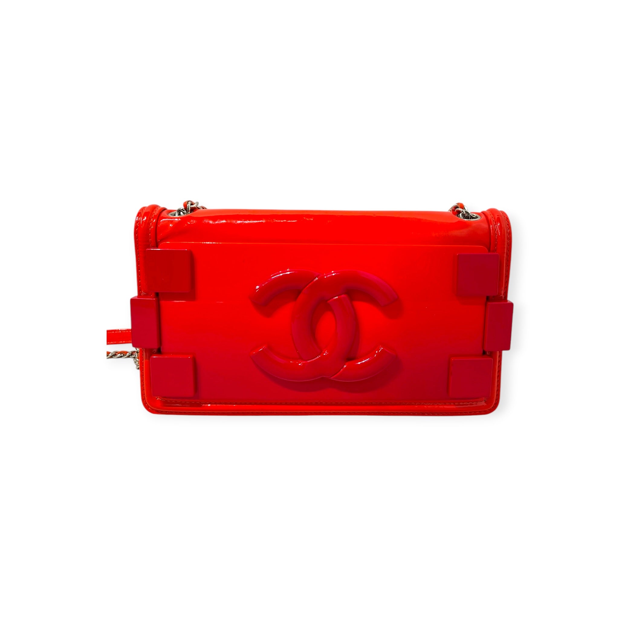 CHANEL/Bag/Faux Leather/ORN/CHANEL BOY BRICK PATENT view 1