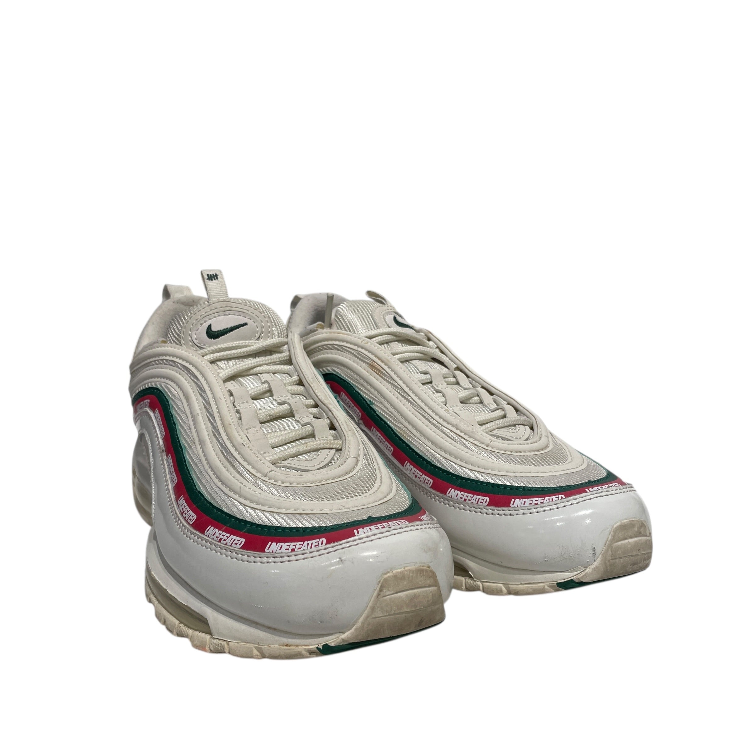 NIKE/AIR MAX 97 OG /Low-Sneakers/US 9.5/Polyester/CRM/AJ1986-100 view 1