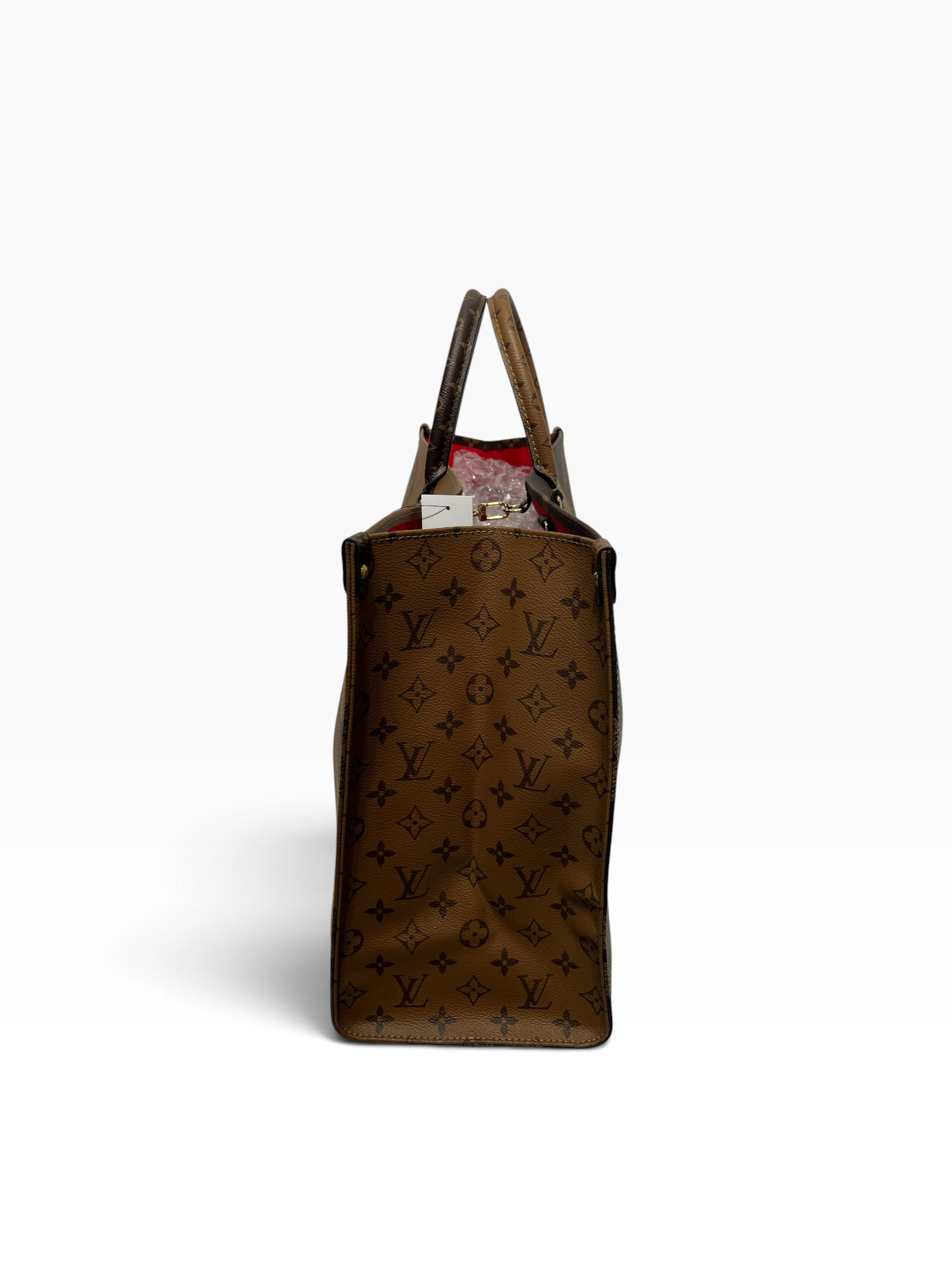 LOUIS VUITTON/Hand Bag/Monogram/Leather/CML/OnTheGo Tote view 5