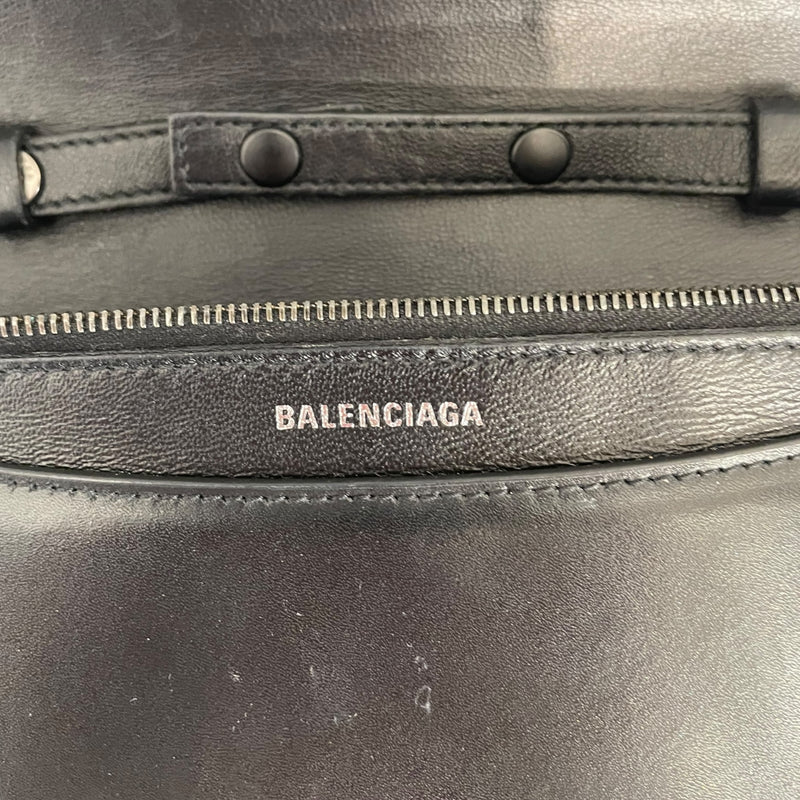 BALENCIAGA/Clutch Bag/Leather/BLK/balenciaga