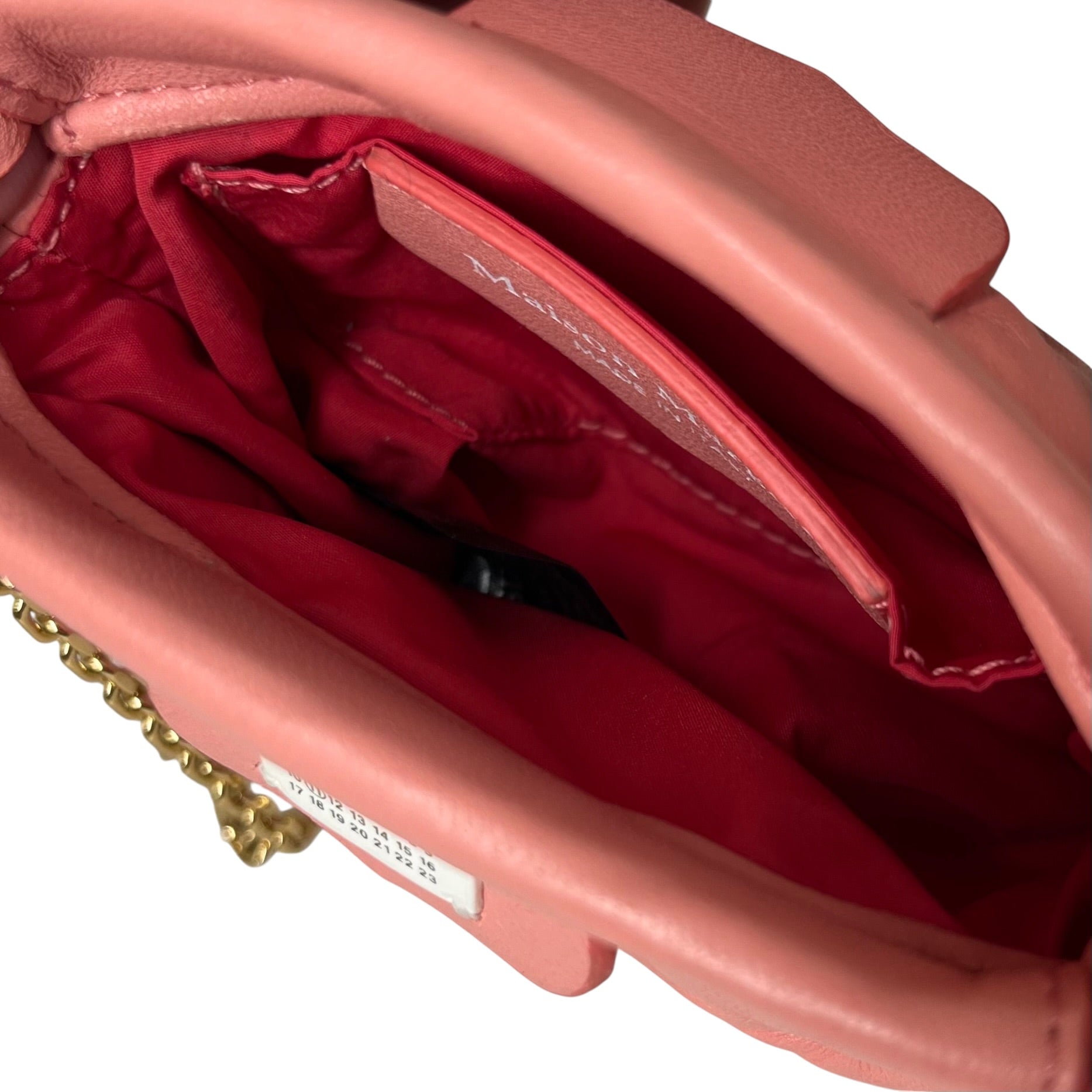 Maison Margiela/Cross Body Bag/Leather/PNK/MINI PILLOW BAG view 4