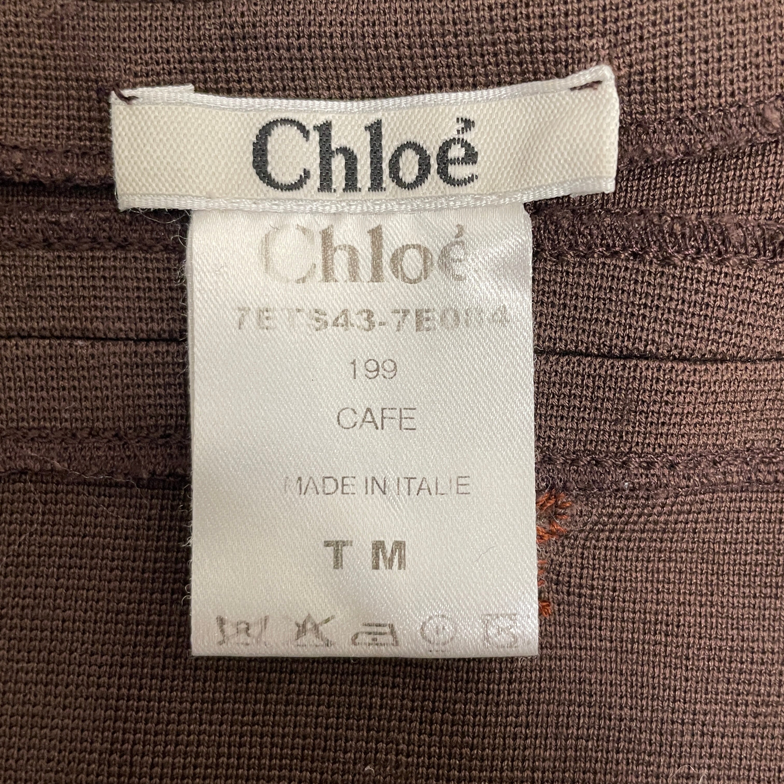 Chloe/SS Dress/M/Cotton/BRW view 3