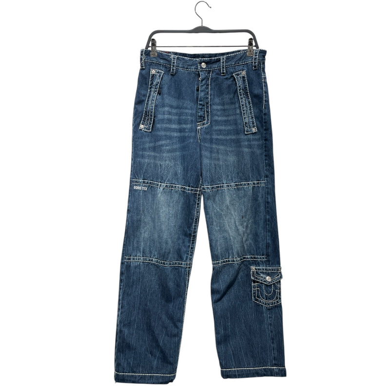 Supreme/TRUE RELIGION/Straight Pants/M/Denim/NVY/