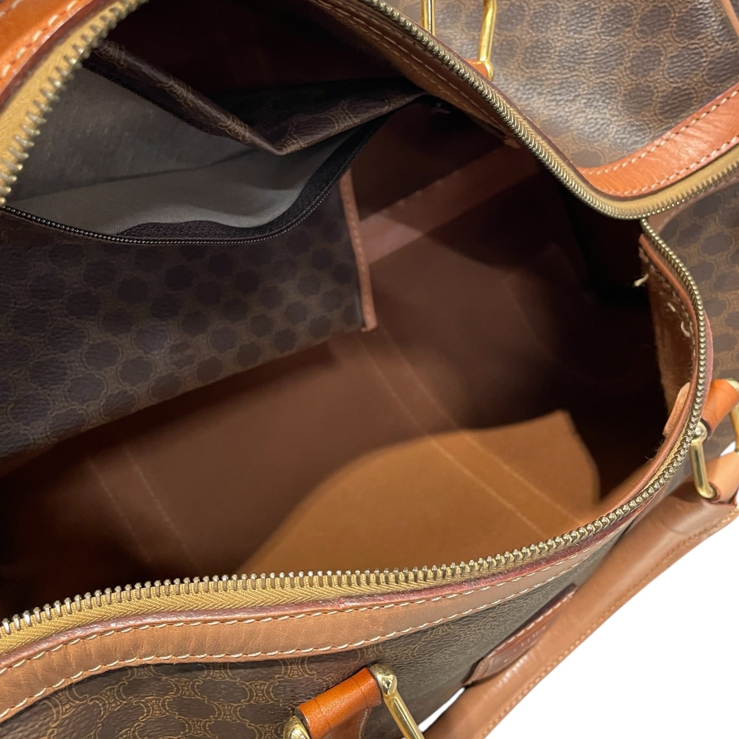 CELINE/Boston Bag/Monogram/BRW/Boston view 4