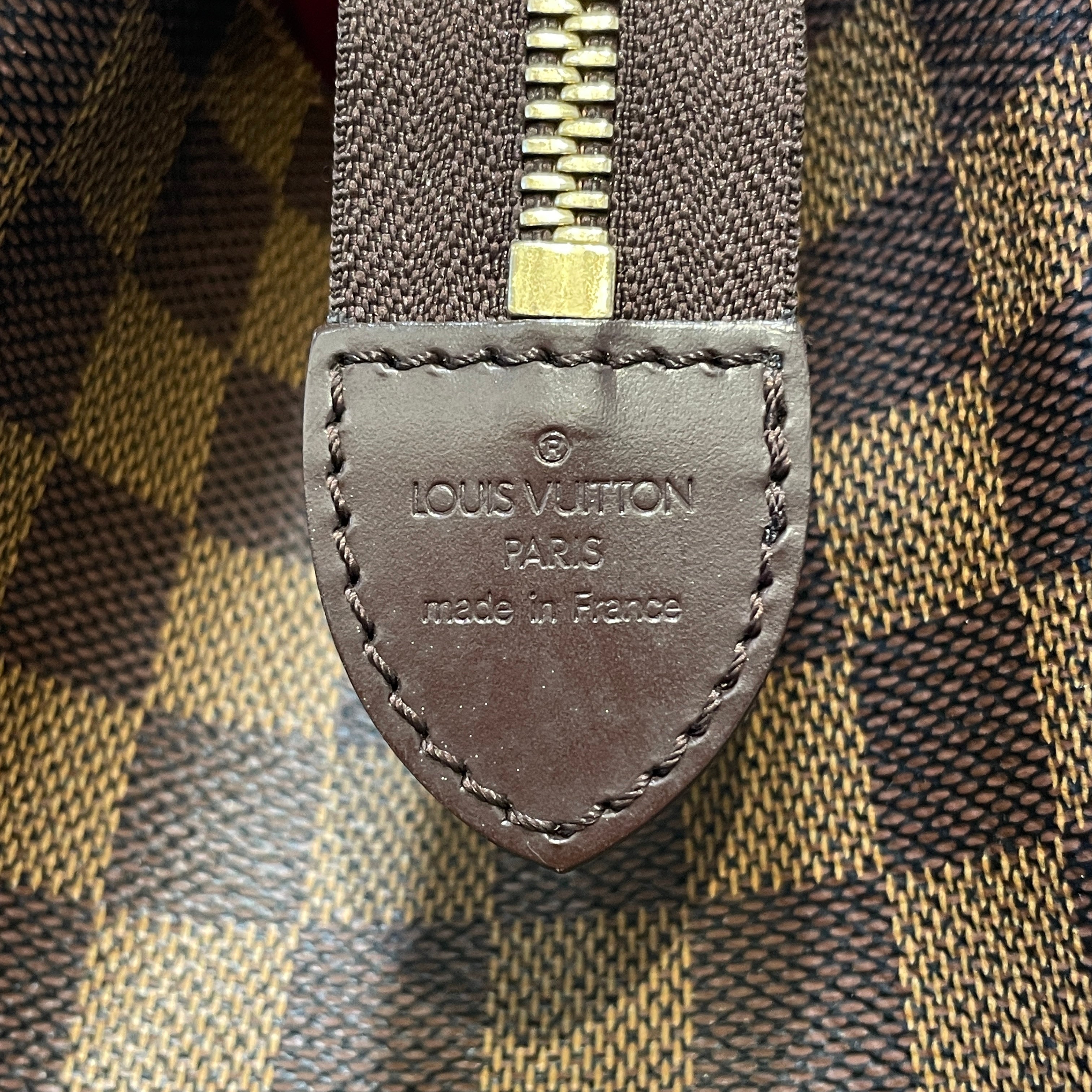 LOUIS VUITTON/Hand Bag/Leather/BRW/Damier Riviera view 5