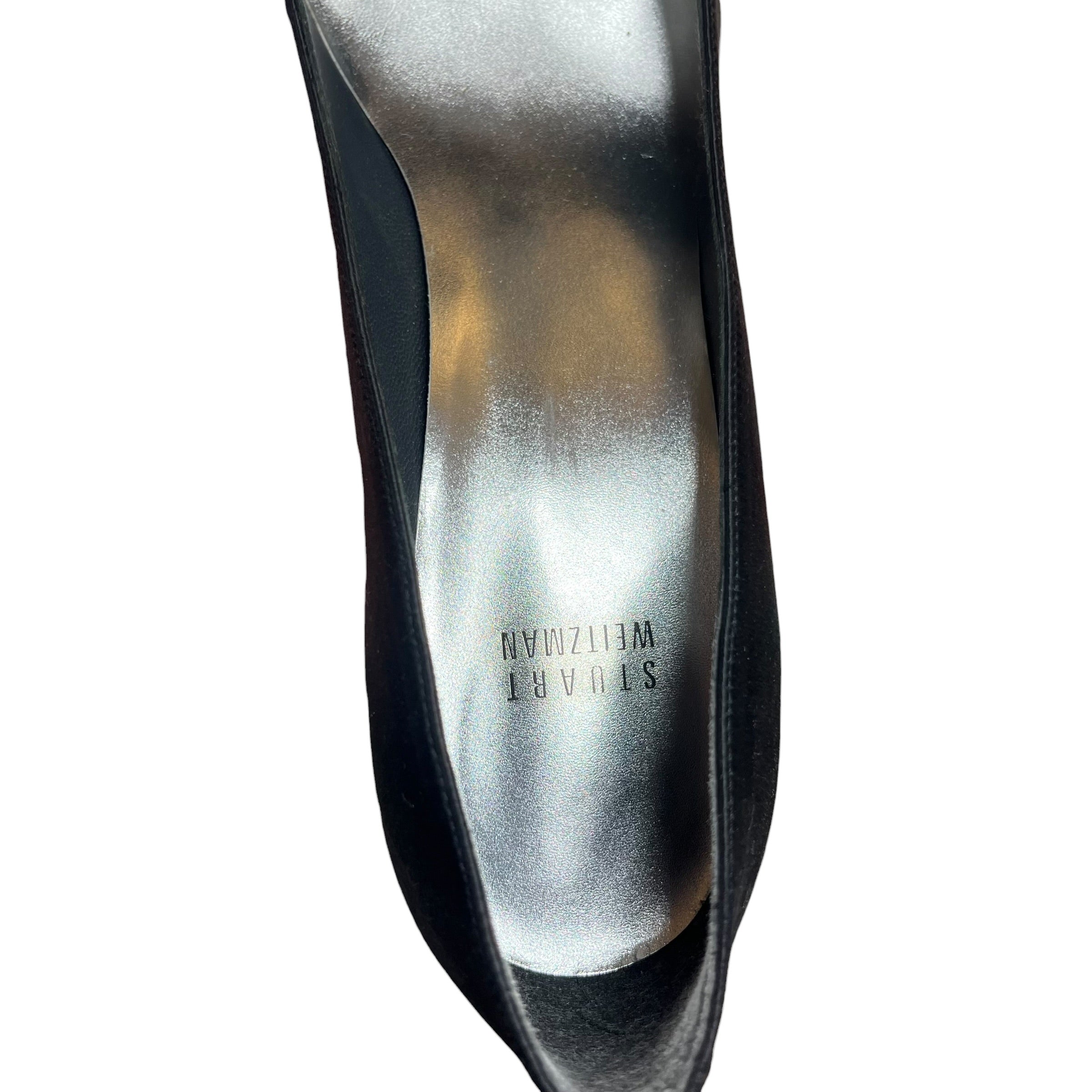 STUART WEITZMAN/Heels/US 9.5/BLK/Satin Jewel Heels view 3