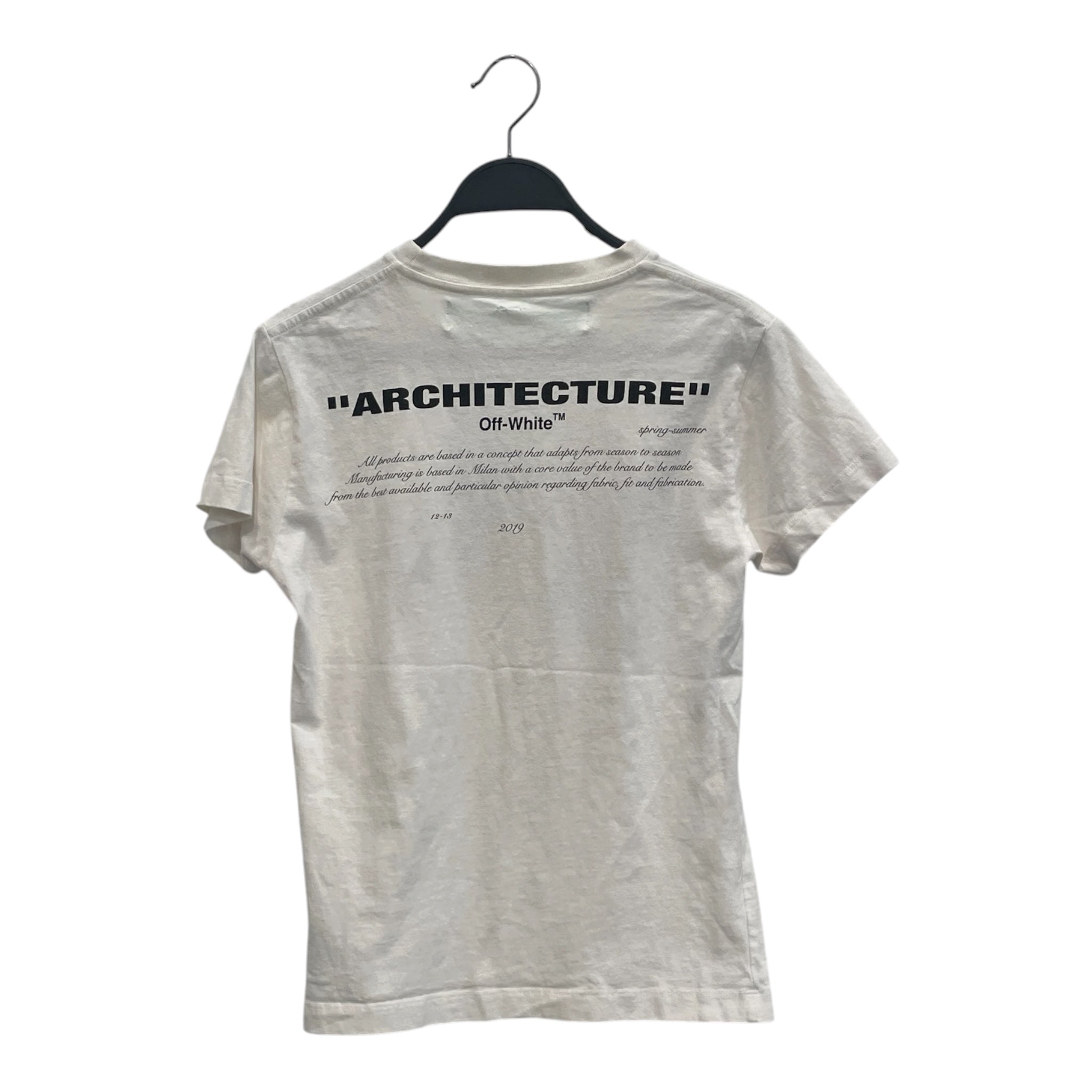OFF-WHITE/T-Shirt/XXS/Cotton/WHT/MAIN LABEL 2013 view 2