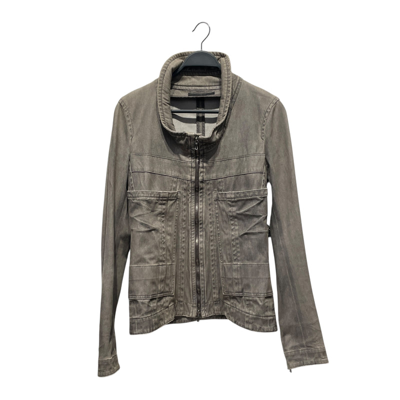 JULIUS/Denim Jkt/2/Cotton/GRY/CHAOS: ONOTOLOGICAL ANARCHISM