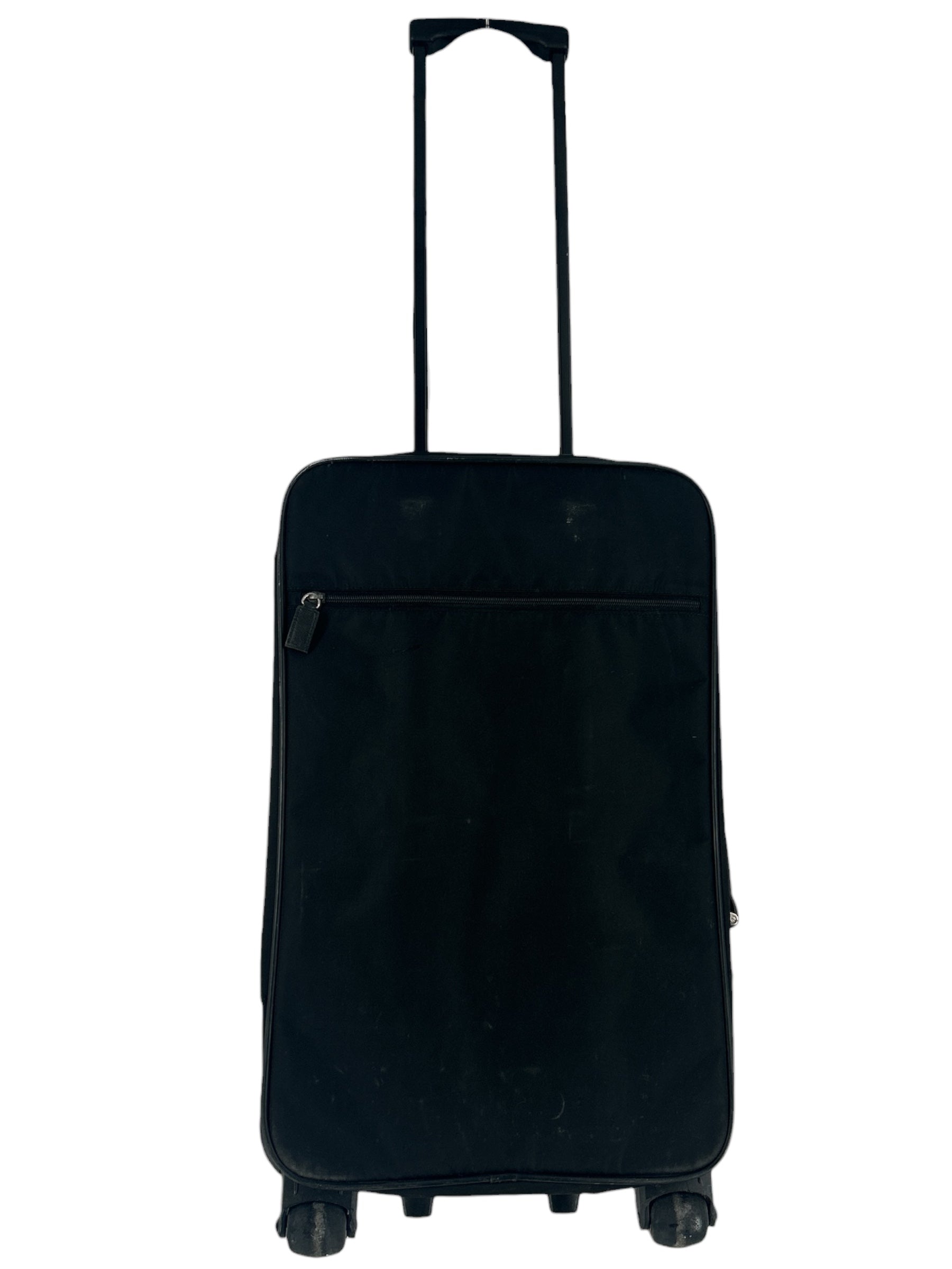 PRADA/Nylon/BLK/BLACK SUITCASE view 2