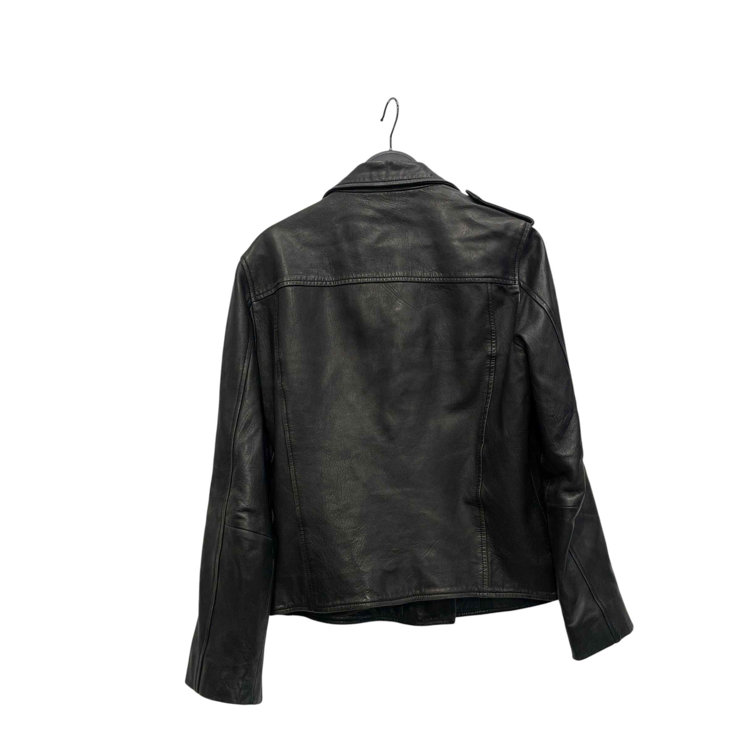 ALLSAINTS/Leather Jkt/8/Leather/BLK/AS BLK MOTO LEATHER JKT view 2