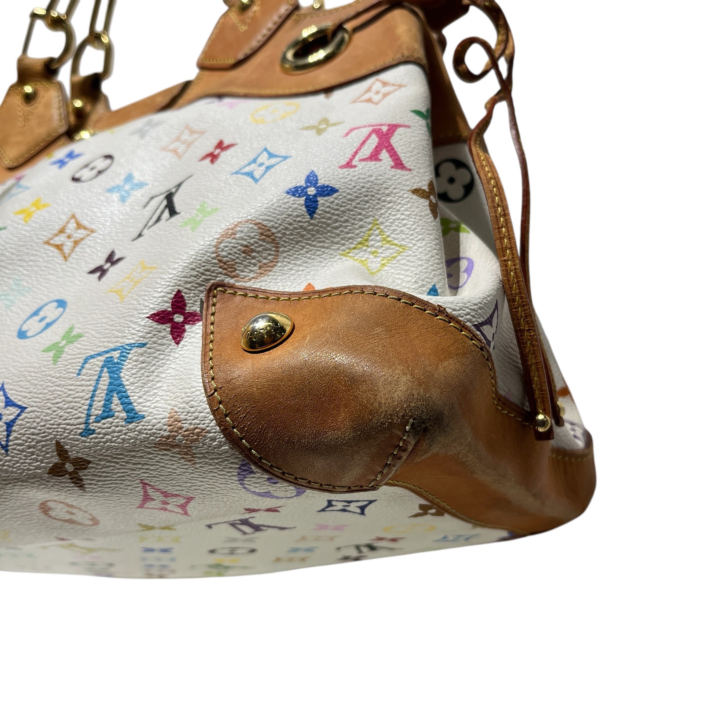 LOUIS VUITTON/Hand Bag/Monogram/Leather/WHT/URSULA GM view 13