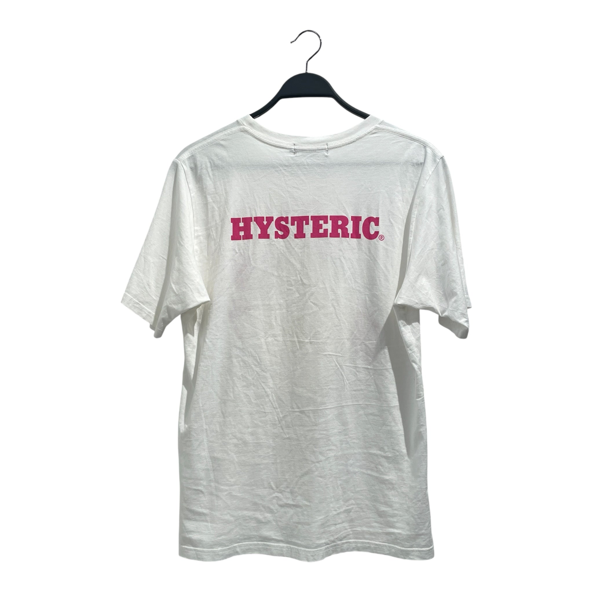HYSTERIC GLAMOUR/PLAYBOY/T-Shirt/M/Cotton/WHT/Graphic/ view 2