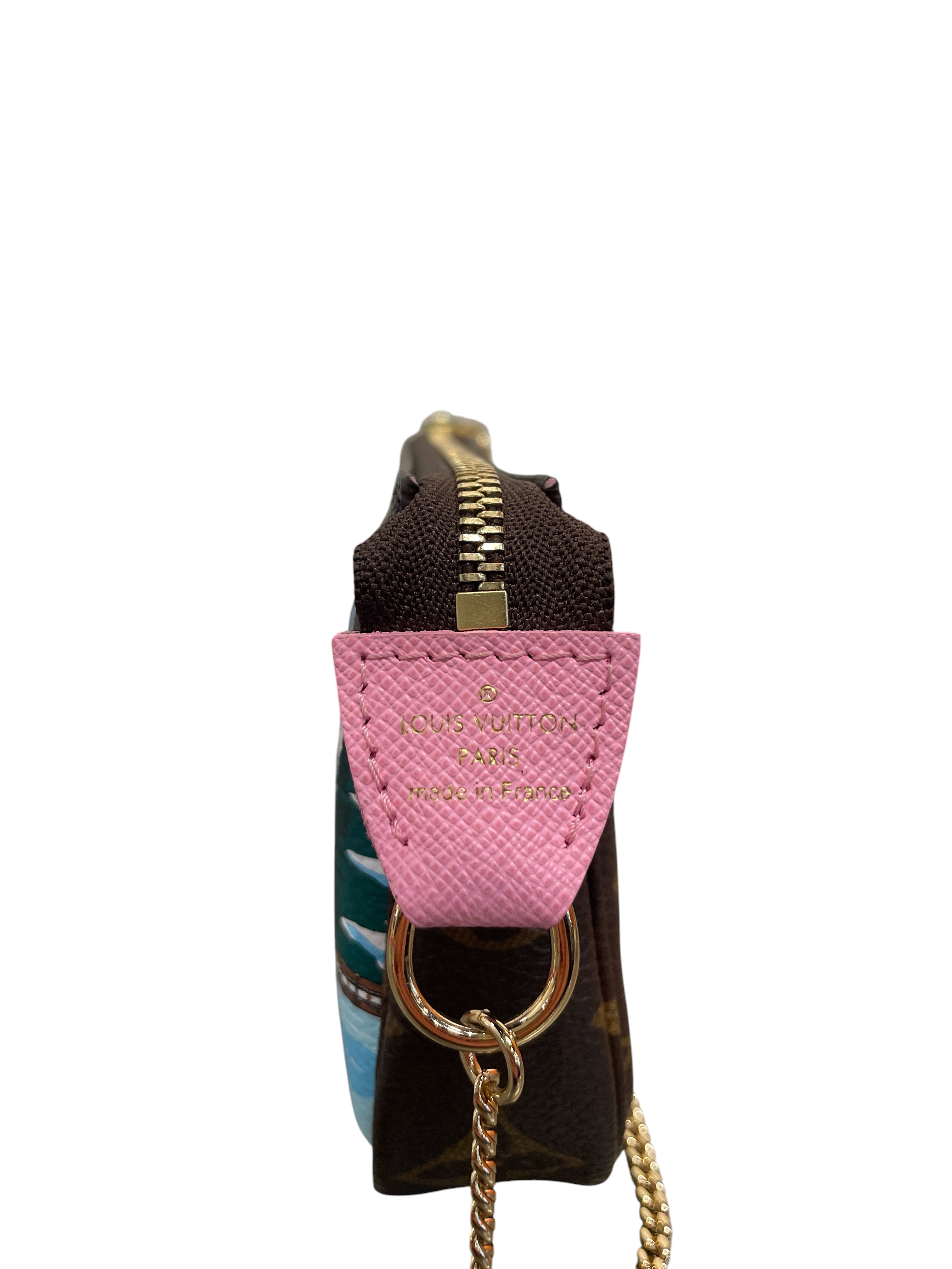 LOUIS VUITTON/Clutch Bag/All Over Print/Leather/BRW/POCHETTE ACCESSOIRES MINI view 4