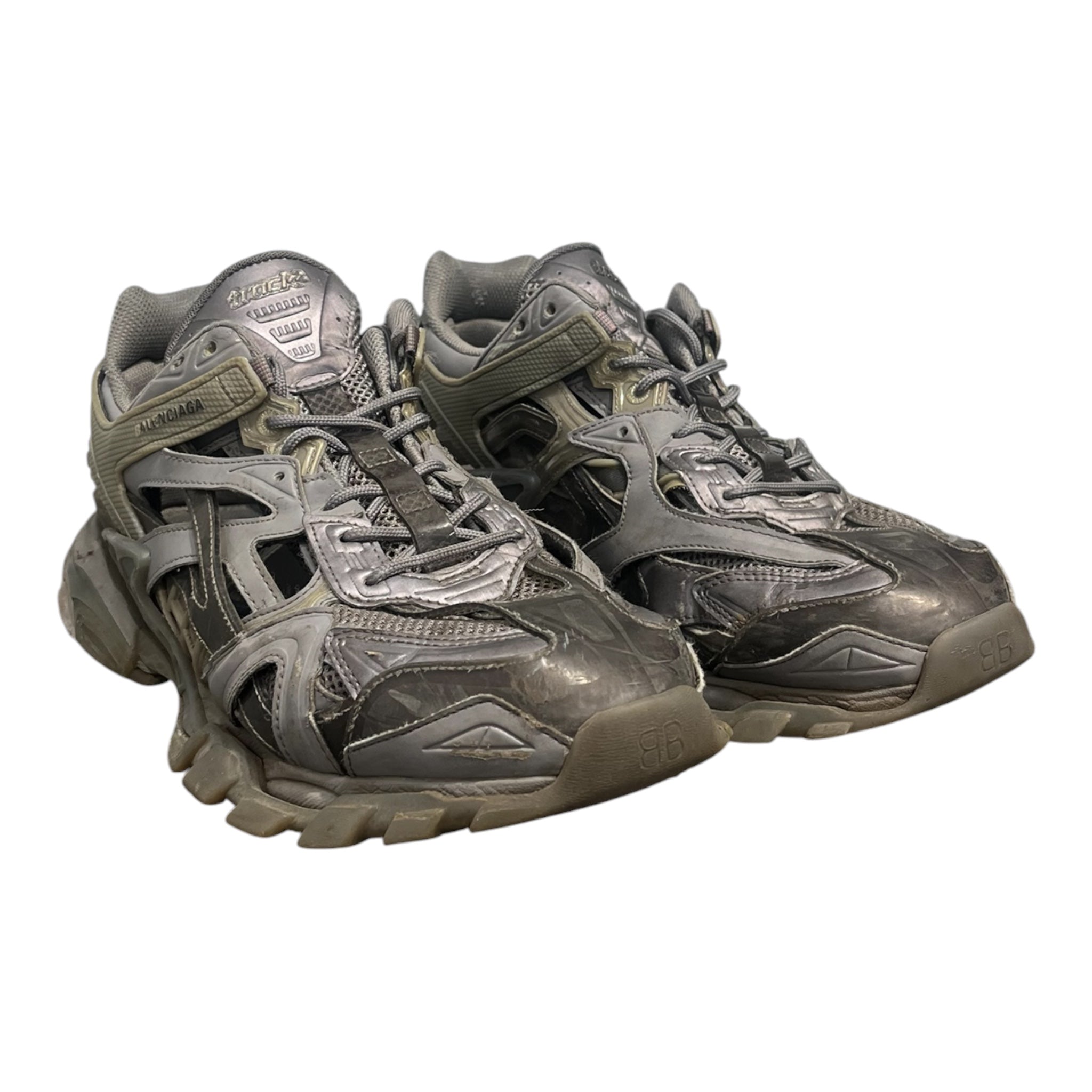 BALENCIAGA/Low-Sneakers/US 13/GRY/DARK GRAY TRACK 2 SNEAKERS view 3
