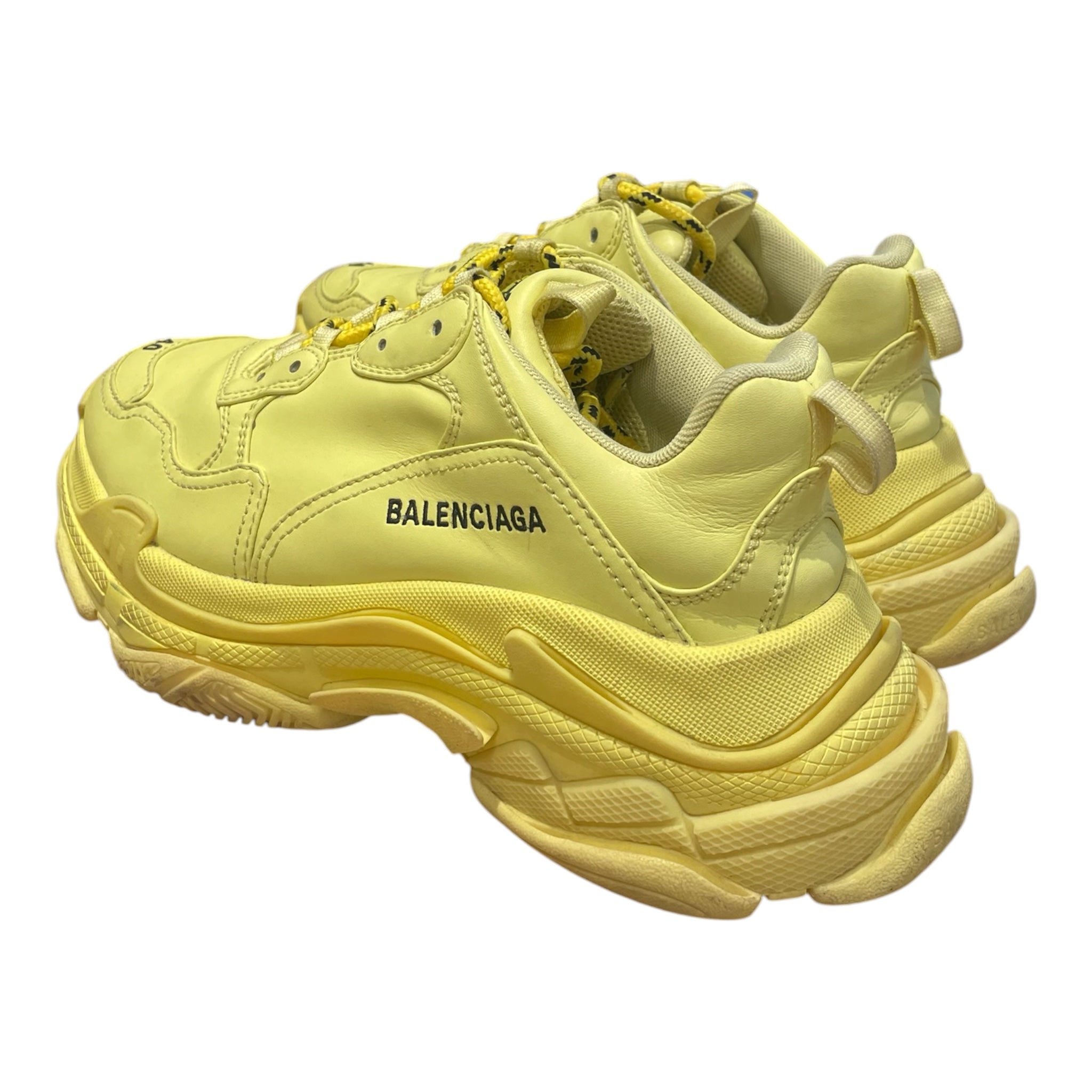 BALENCIAGA/Hi-Sneakers/EU 40/YEL/TRIPLE S YELLOW view 2