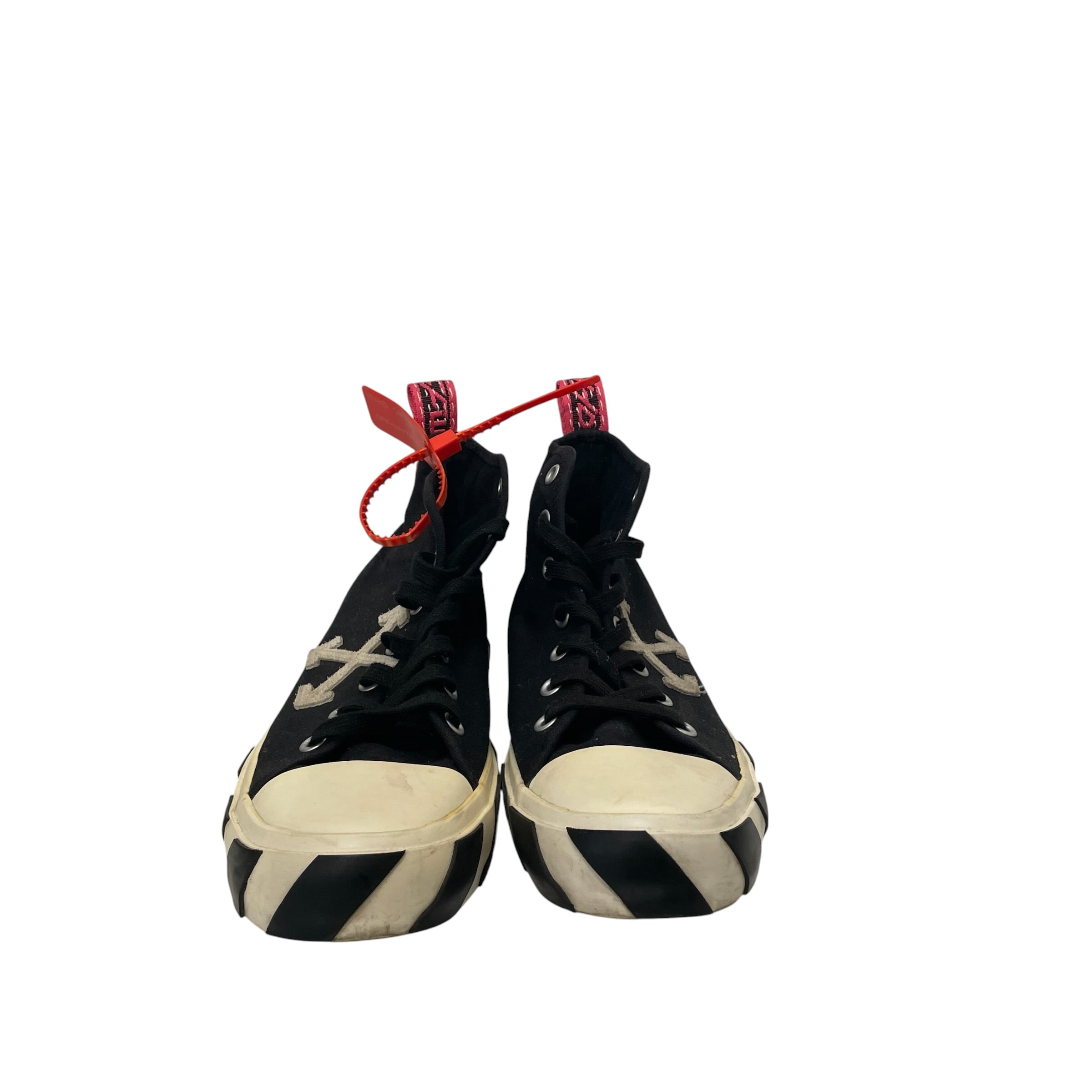 OFF-WHITE/Hi-Sneakers/US 10/BLK/OFF WHITE C/O VULCANIZED MID view 5