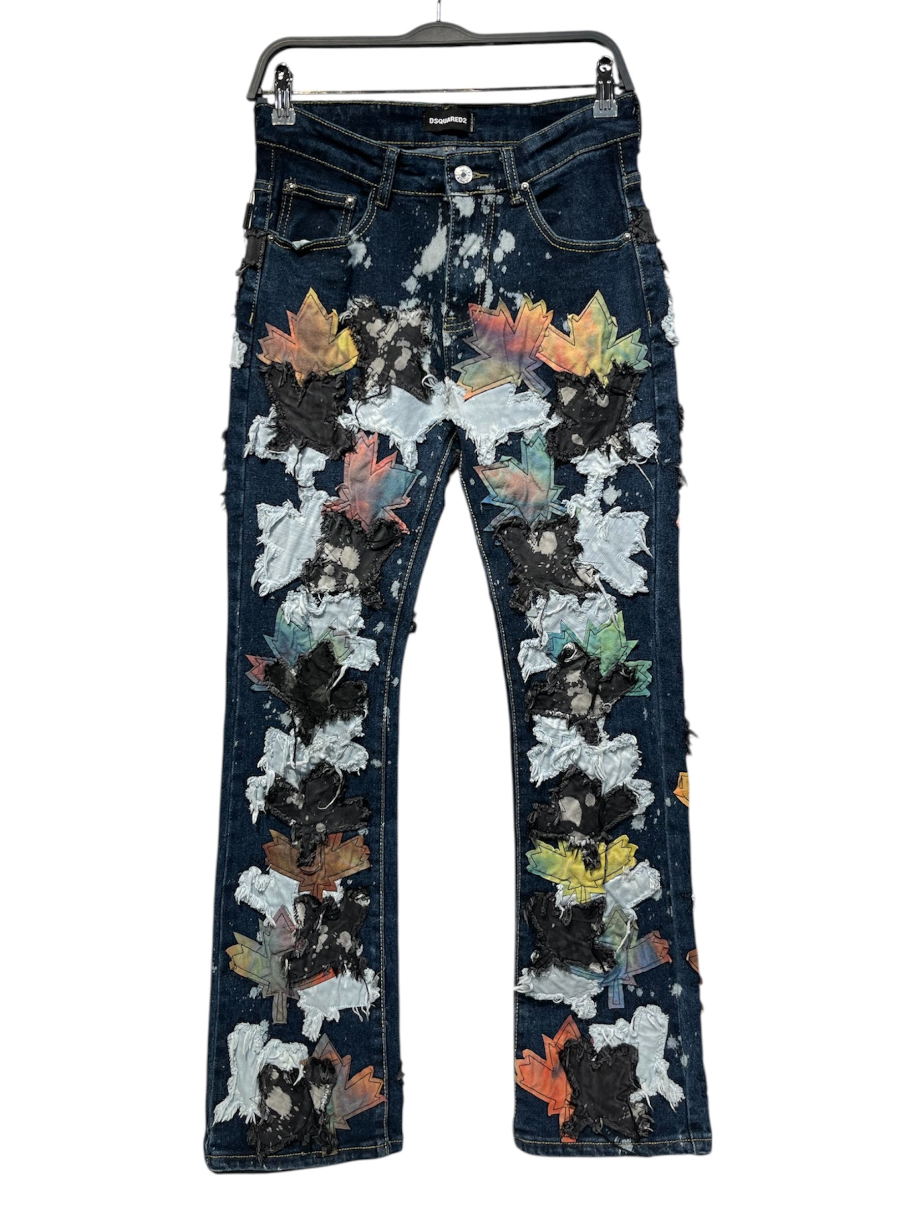 DSQUARED2/Pants/S/Cotton/NVY/ view 1