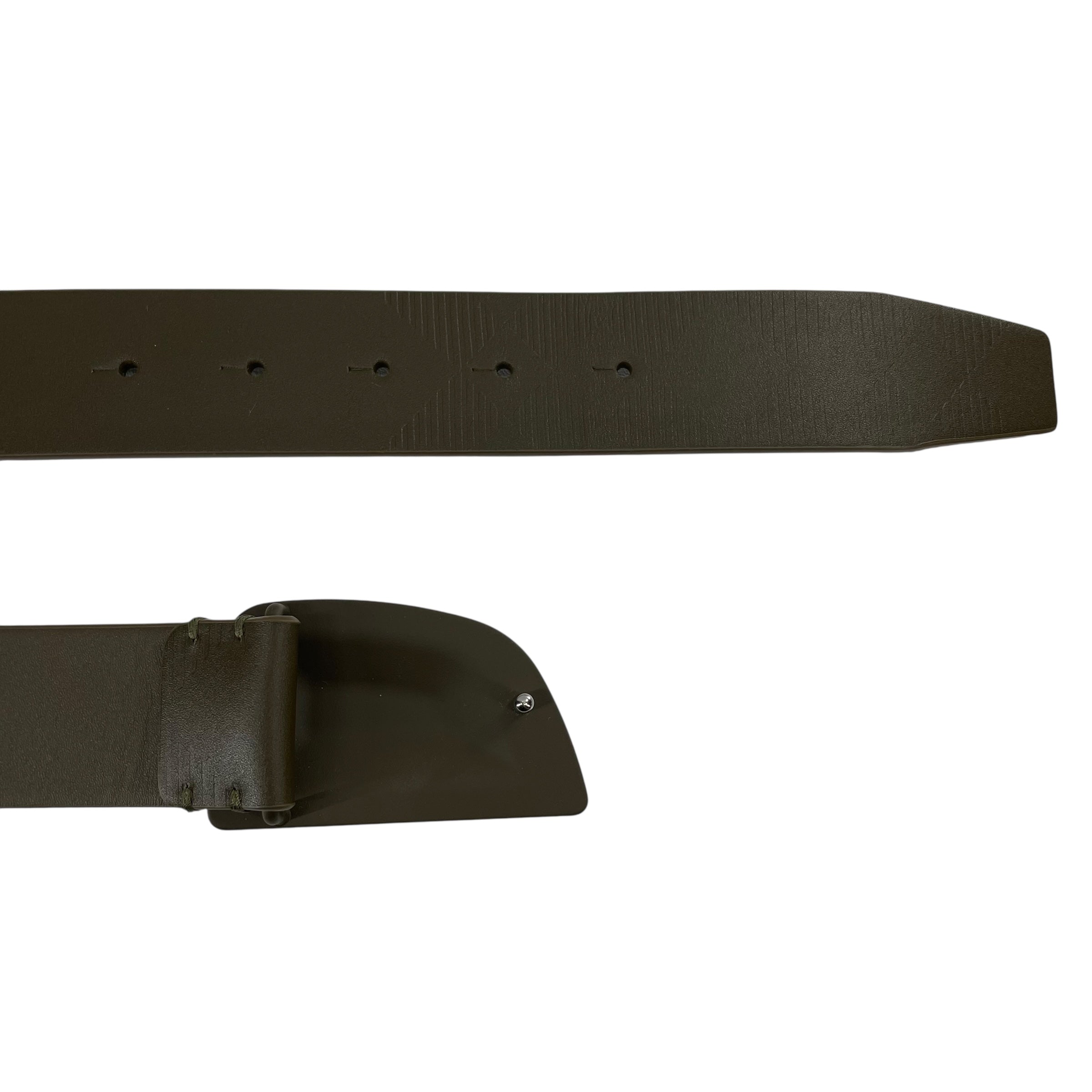 BURBERRY BLUE LABEL/Belt/Leather/KHK/MATTE view 5