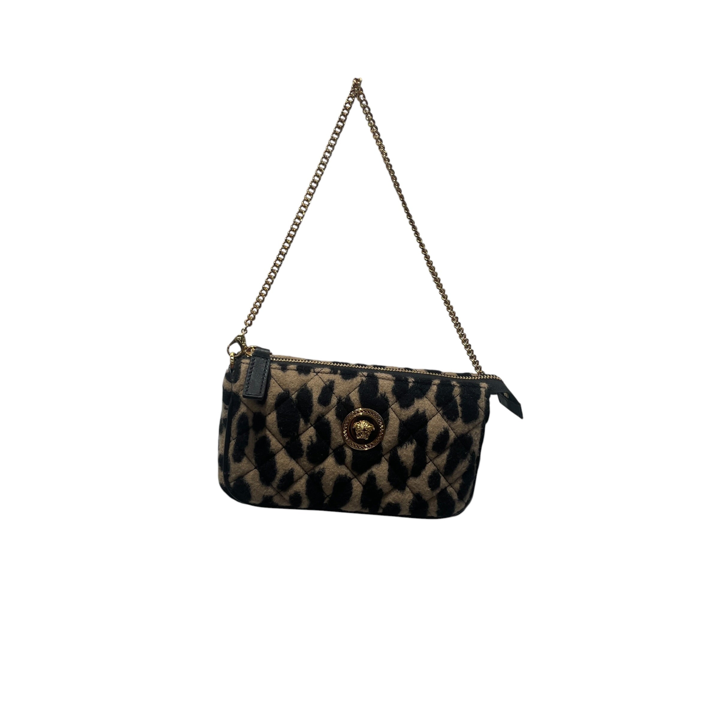 VERSACE/Clutch Bag/Cotton/MLT/CHEETAH PRINT view 1