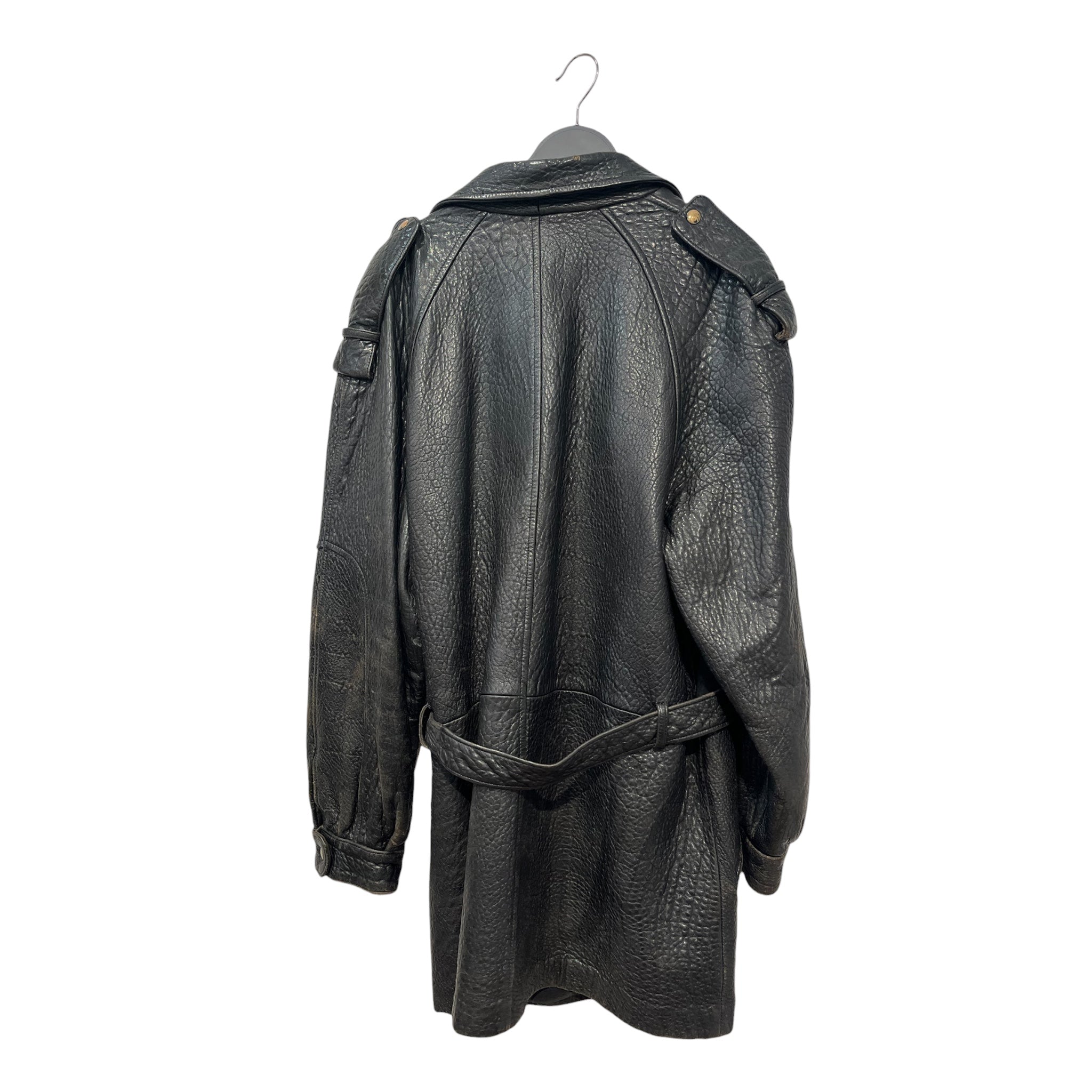 Vintage/Leather Jkt/Leather/BLK/LEATHER WITH SUEDE POCKETS view 2