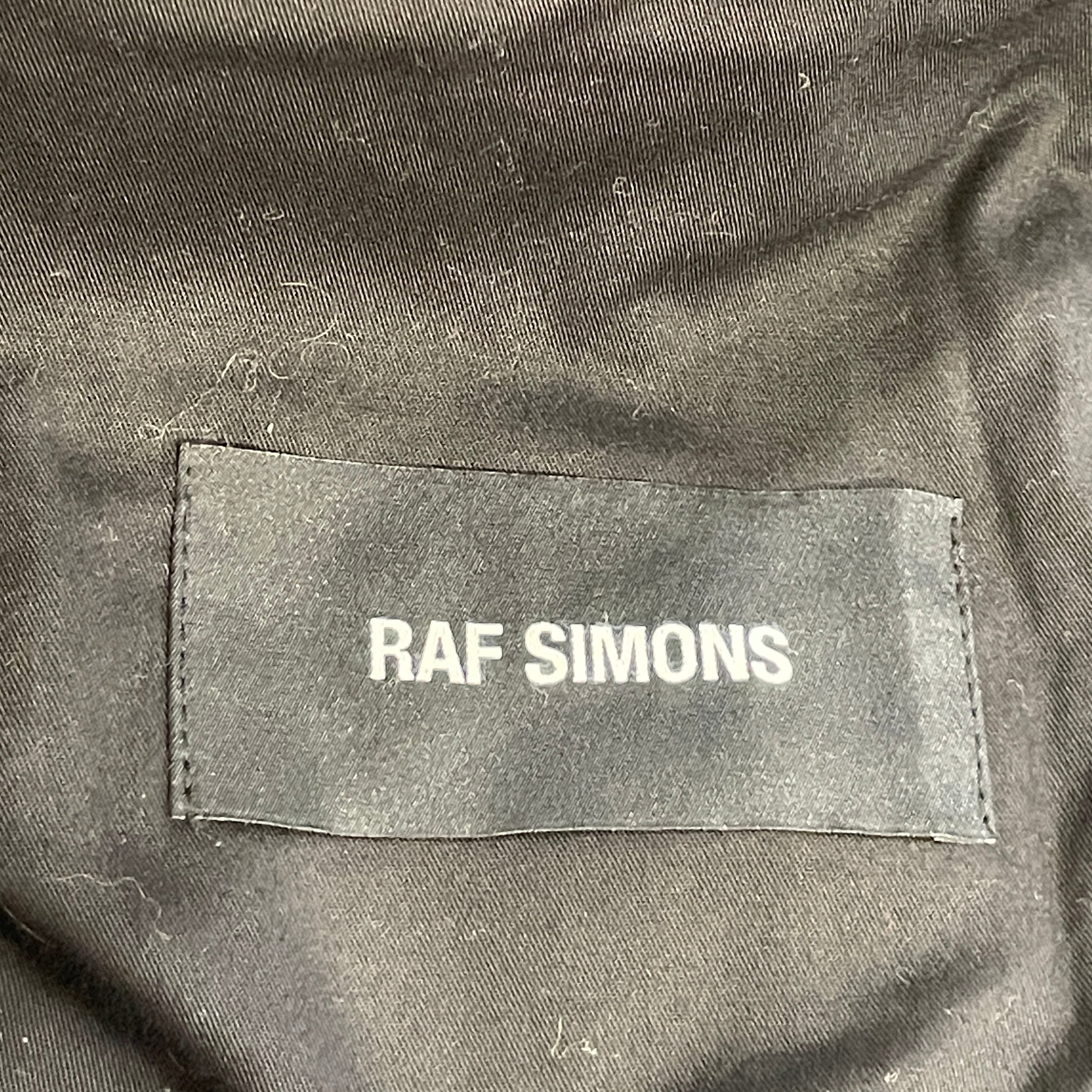 RAF SIMONS/Tailored Jkt/46/Cotton/BLK/AW21/22 view 3