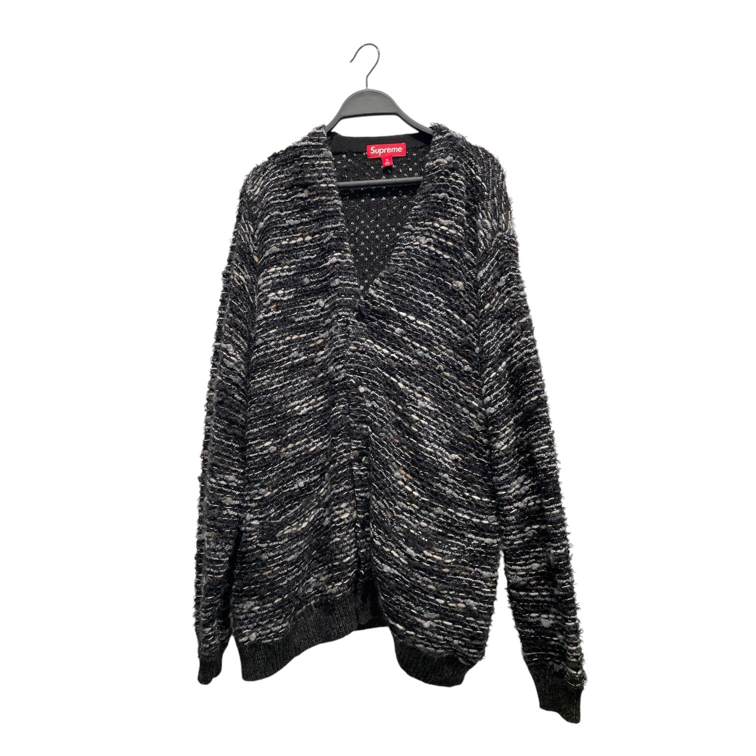 Supreme/Cardigan/XL/Stripe/MLT/Textured cardigan view 1