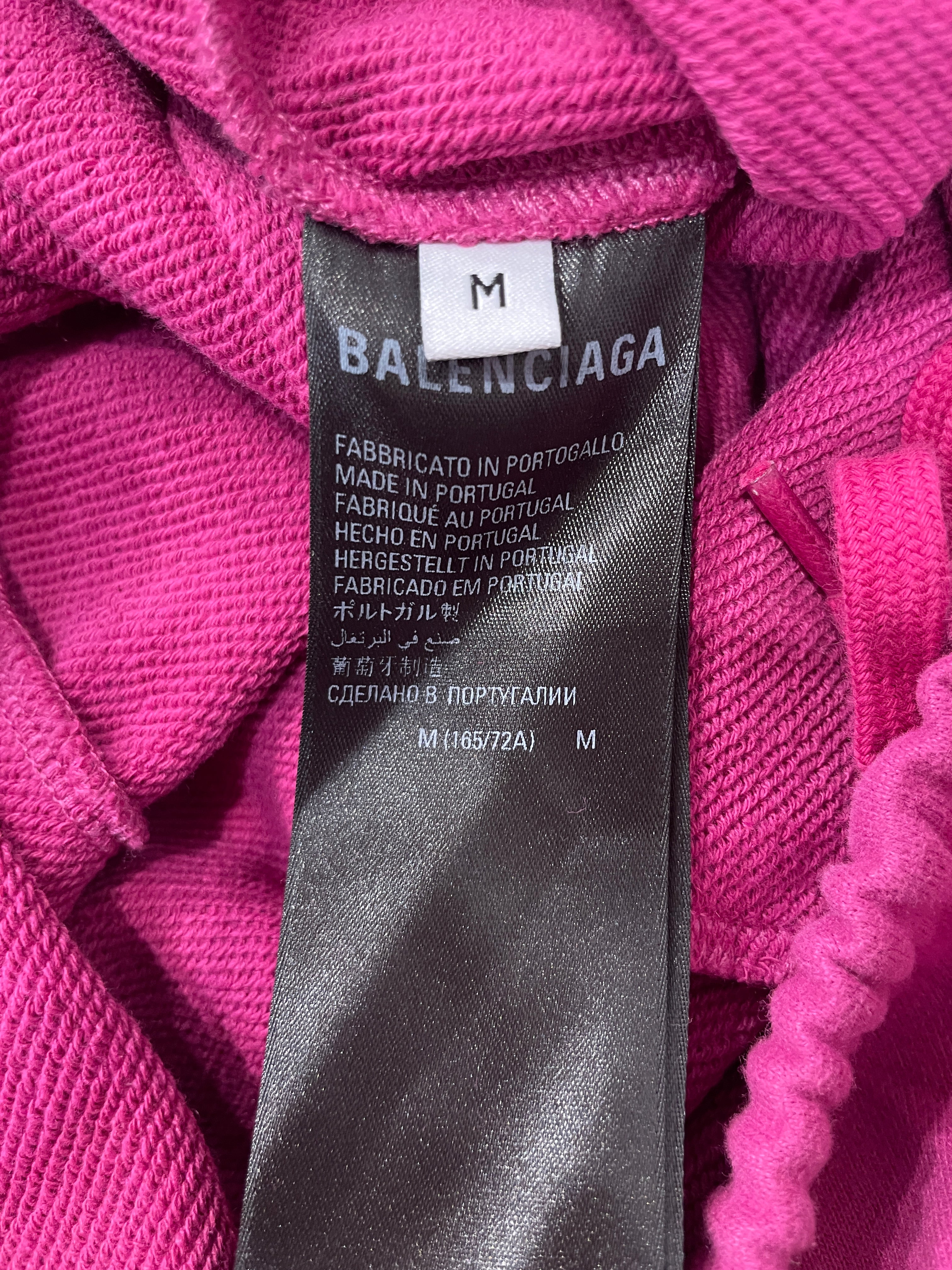 BALENCIAGA/Bottoms/M/Cotton/PNK/FADED PINK view 5